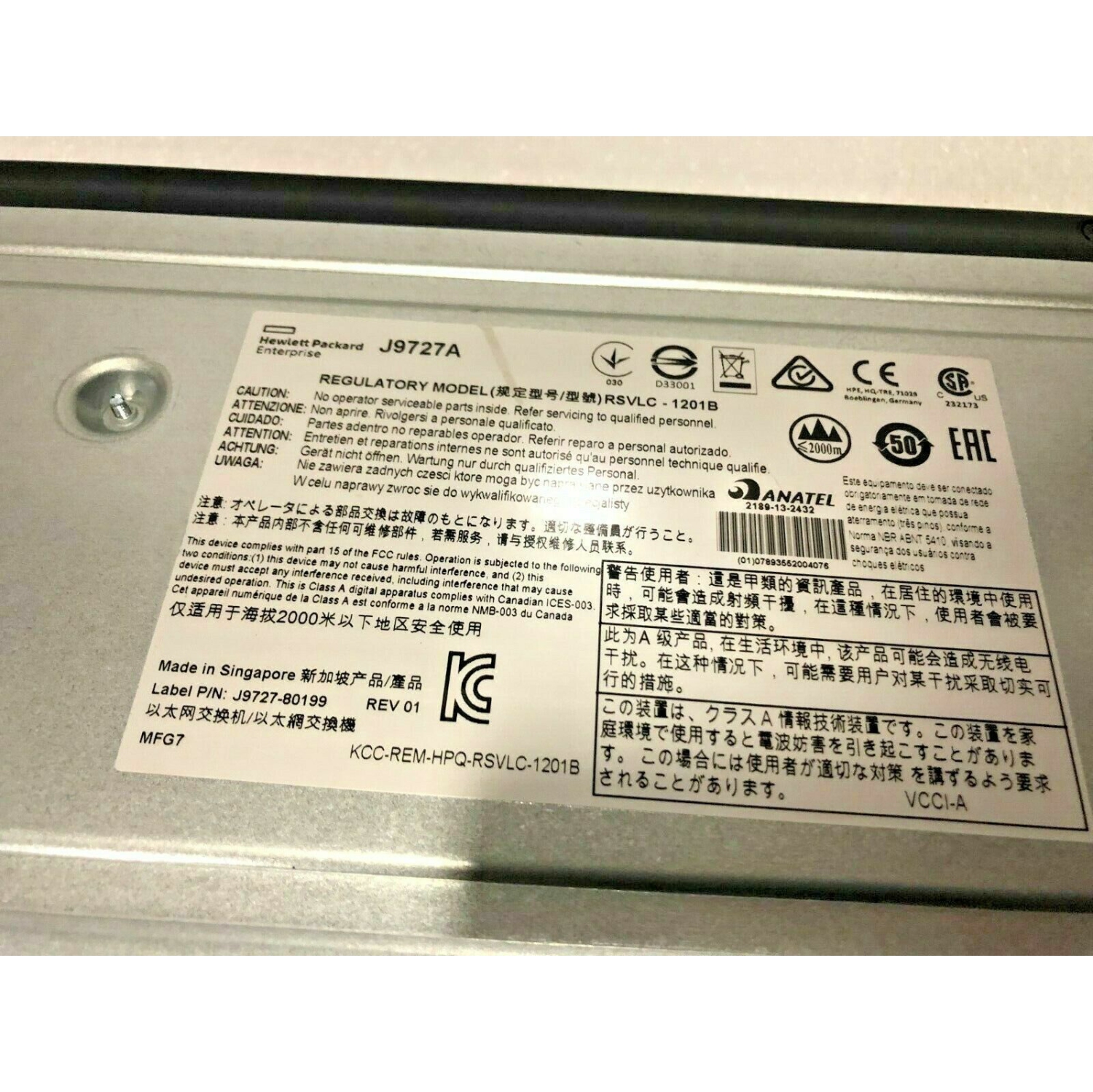 Remis à neuf. Adaptateur CA Smart Pin 677764-002 677764-003 pour portable 19,5&nbsp;V 10.3A de HP 200&nbsp;W