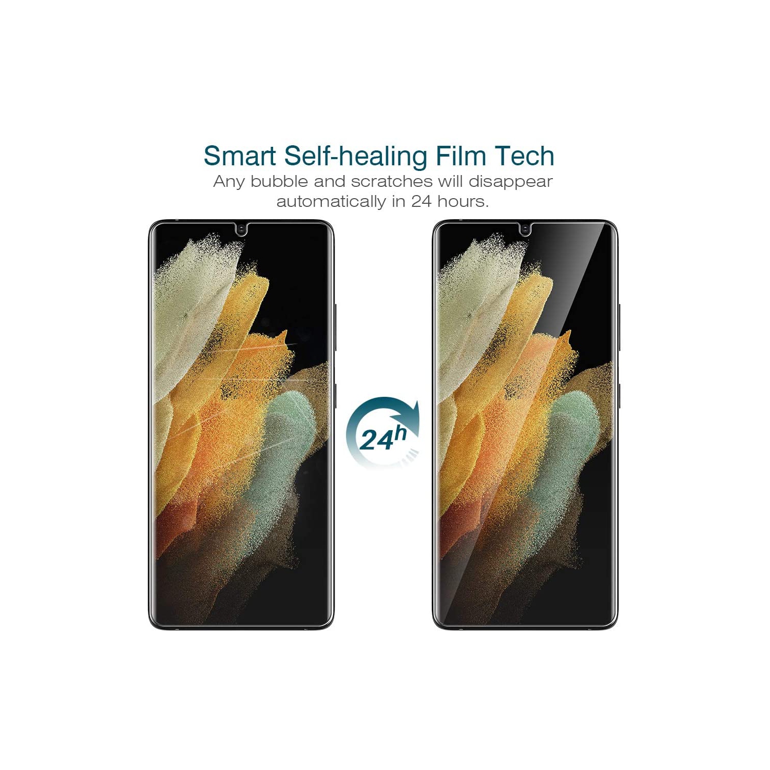 [3 Pack] Protecteur d’écran et de film Hydrogel intégral du Galaxy S21 FE Supprime Shield de Samsung