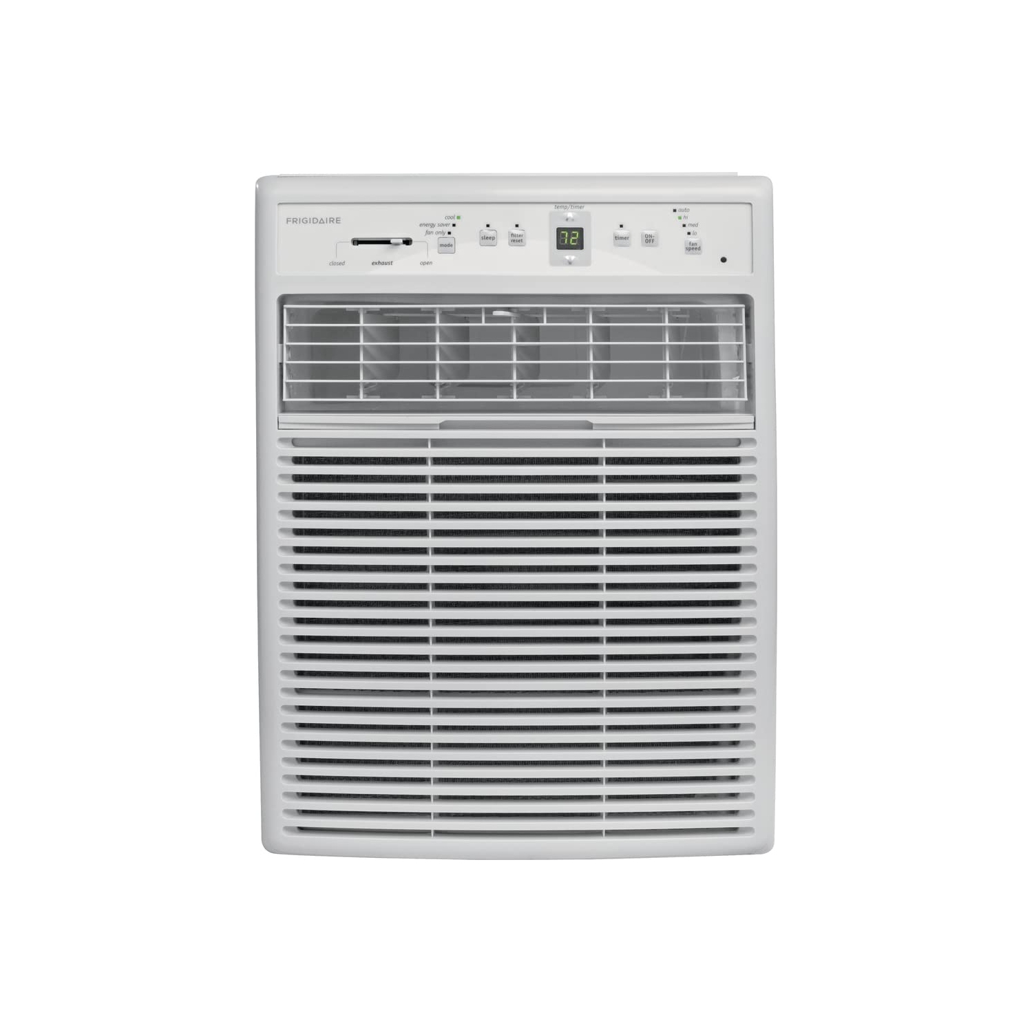 Frigidaire 8 000 curseur BTU et climatiseur de fenêtre à battants, blanc