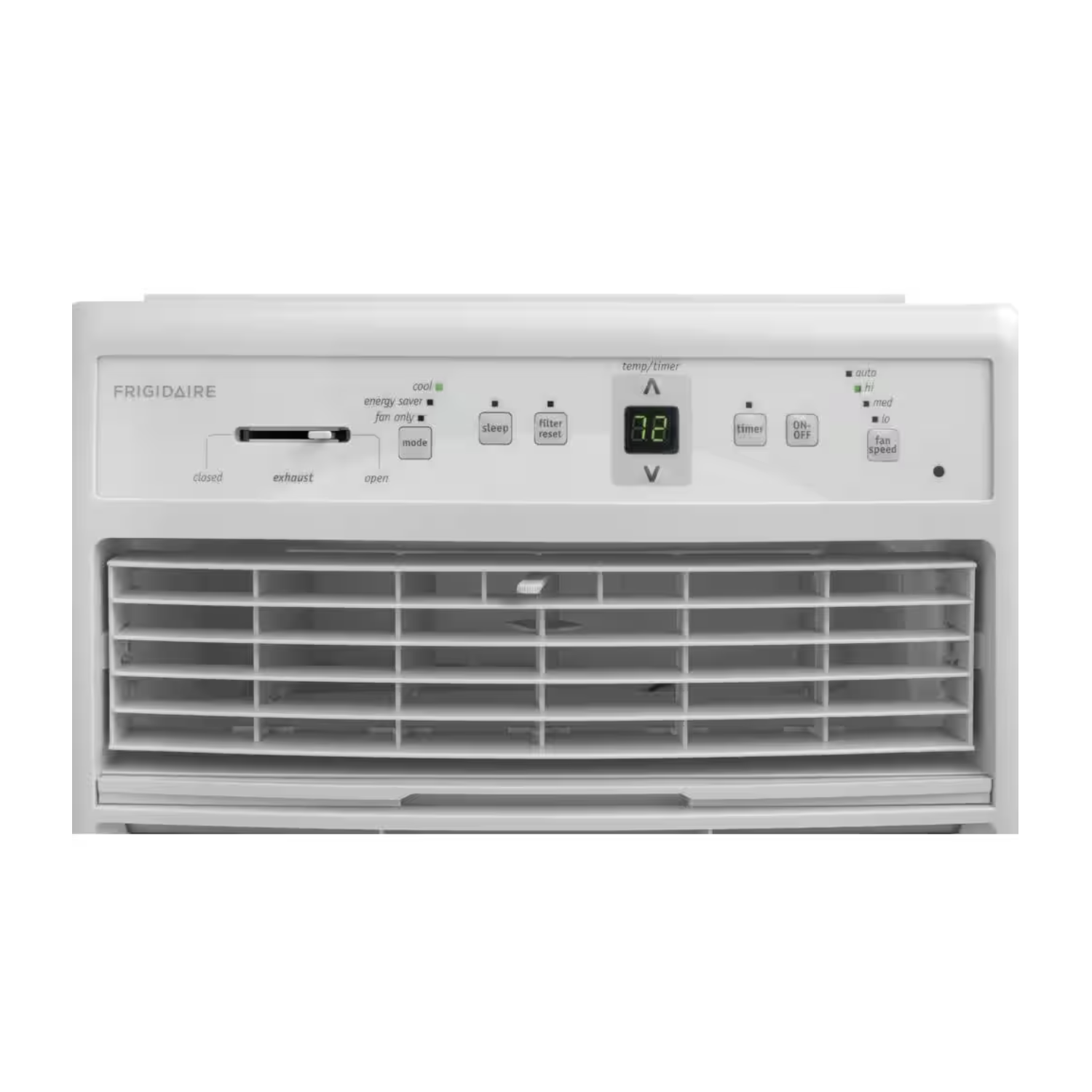 Frigidaire 8 000 curseur BTU et climatiseur de fenêtre à battants, blanc