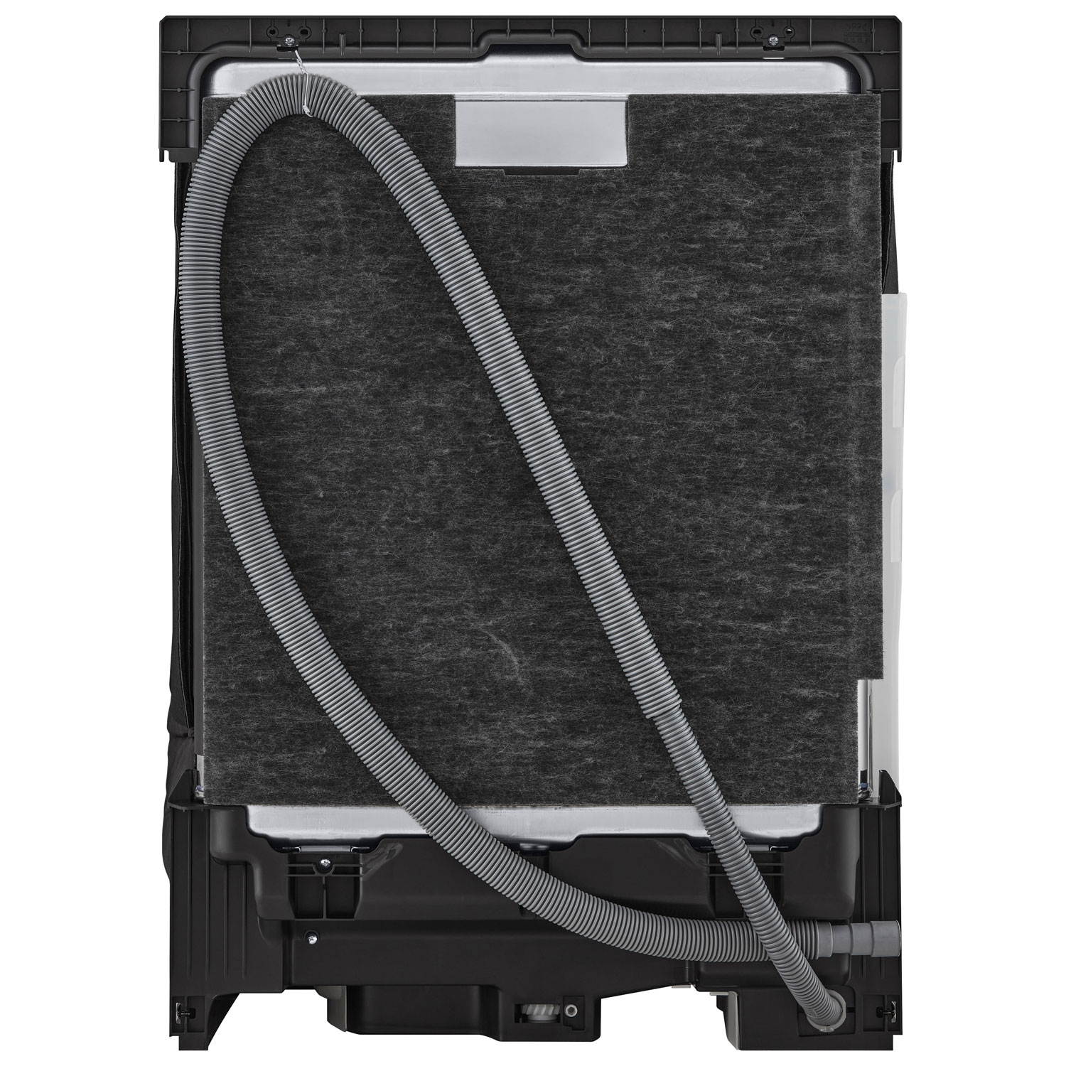 Lave-vaisselle encastrable 24 po 42 dB avec cuve en inox et 3e panier de LG - Acier inoxydable noir