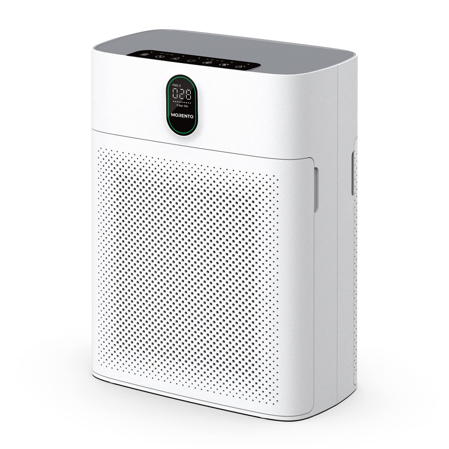 Air Purifiers for Home Large Room with Air Quality Sensors CADR up to 300+, MORENTO H13 True HEPA Filter Remove 99.97% of Dust, Pet Dander, Smoke