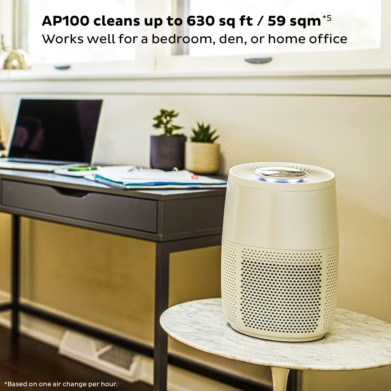 Instant HEPA Quiet Air Purifier From the Makers of Instant Pot with Plasma Ion Technology for Rooms up to 1140ft2, removes 99% of Dust, Smoke, Odors,