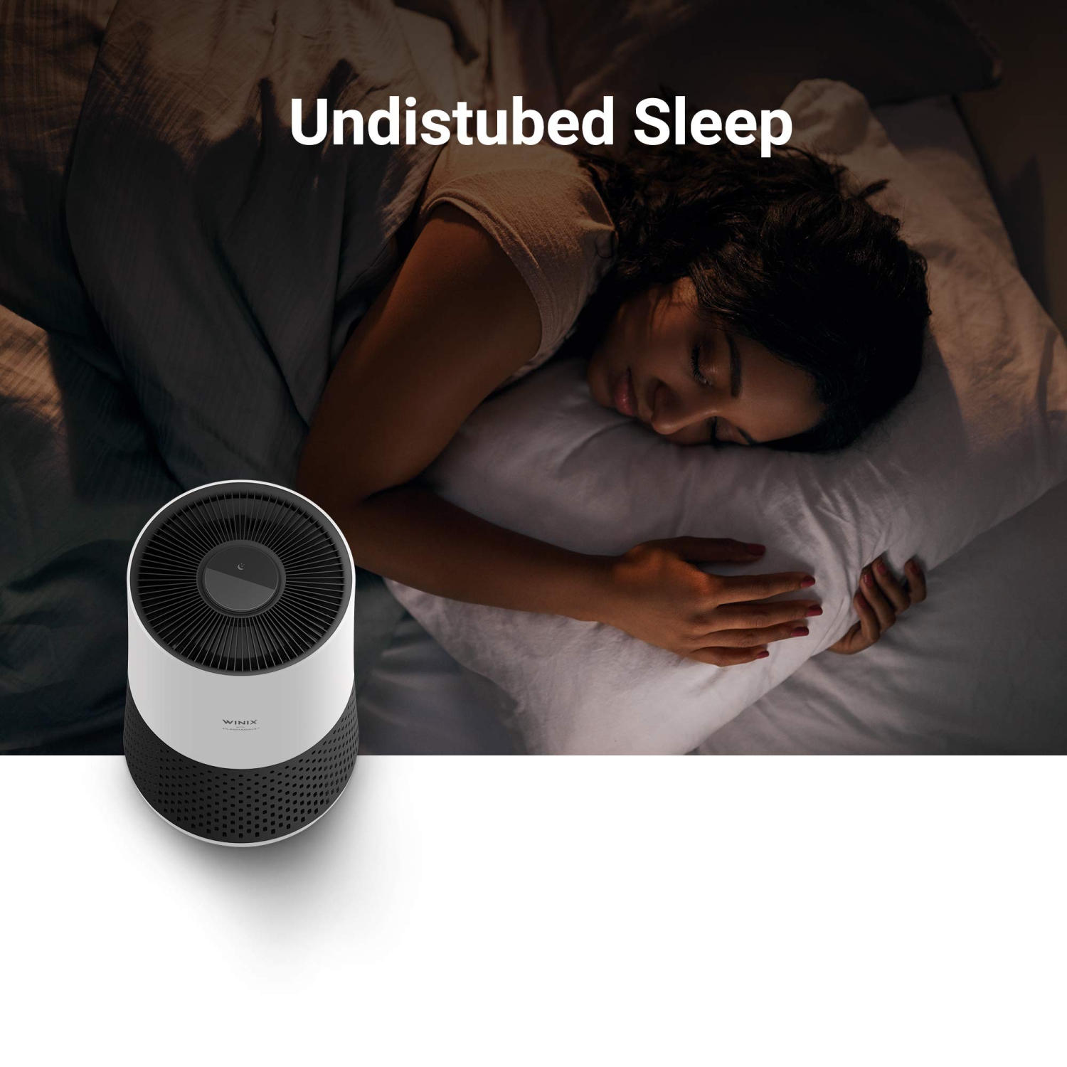 WINIX A231 Air Purifier for Bedroom Up to 1110 Ft² in 1 Hr With Air Quality Monitor, True HEPA, Carbon Filter and Auto Mode, Captures Pet Allergies,