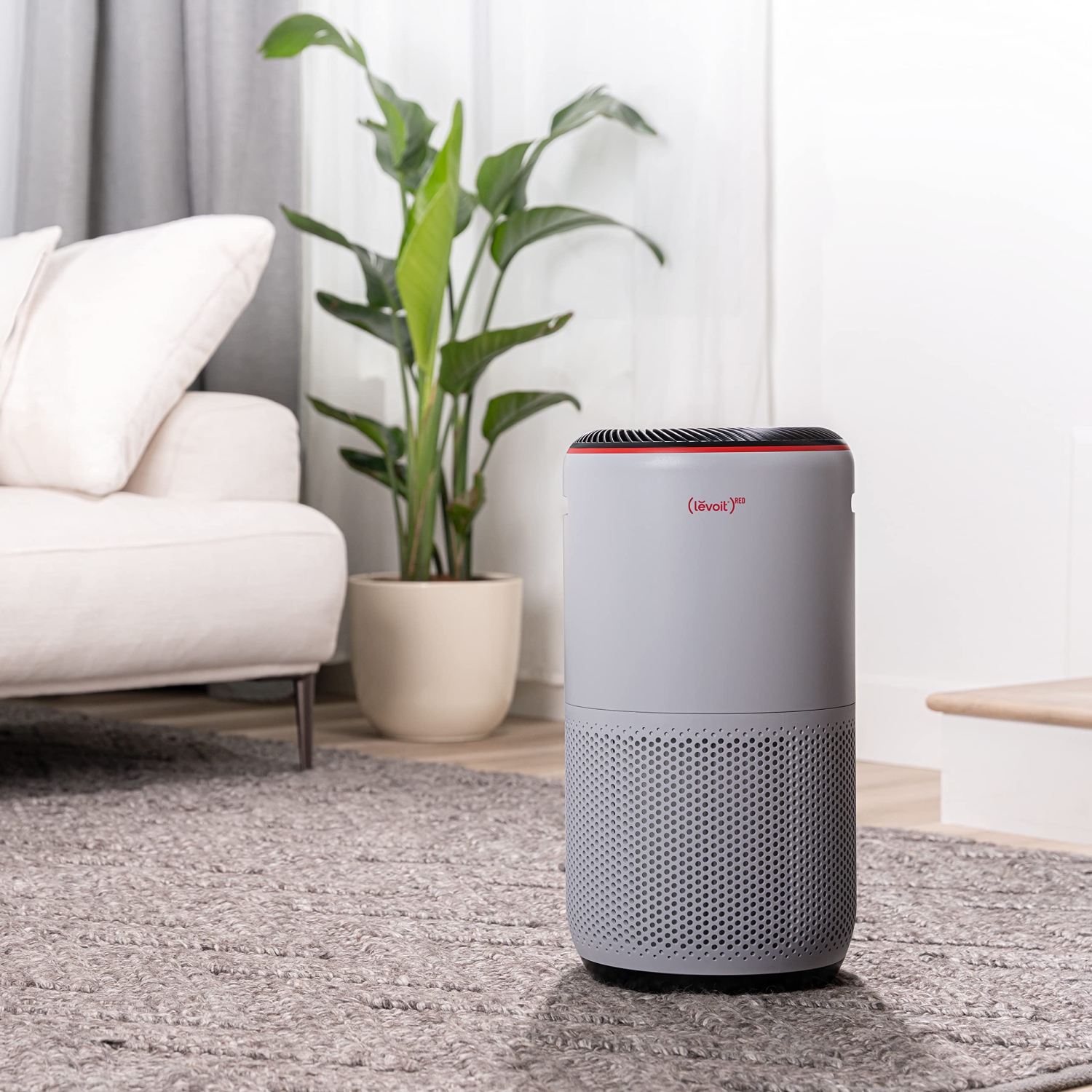LEVOIT Air Purifiers for Home Large Room, Smart WiFi and PM2.5 Monitor H13 True HEPA Filter Remove Up to 99.97% of Particles, Pet Allergen, Smoke,