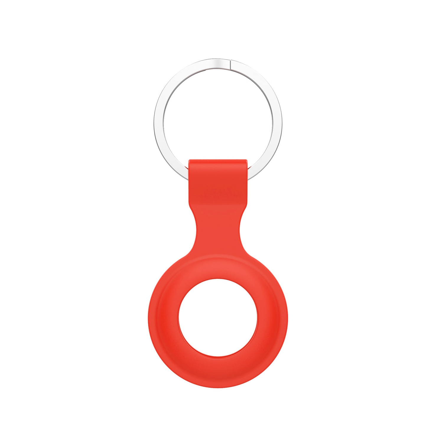PANDACO Red Keyring Case for Apple AirTag