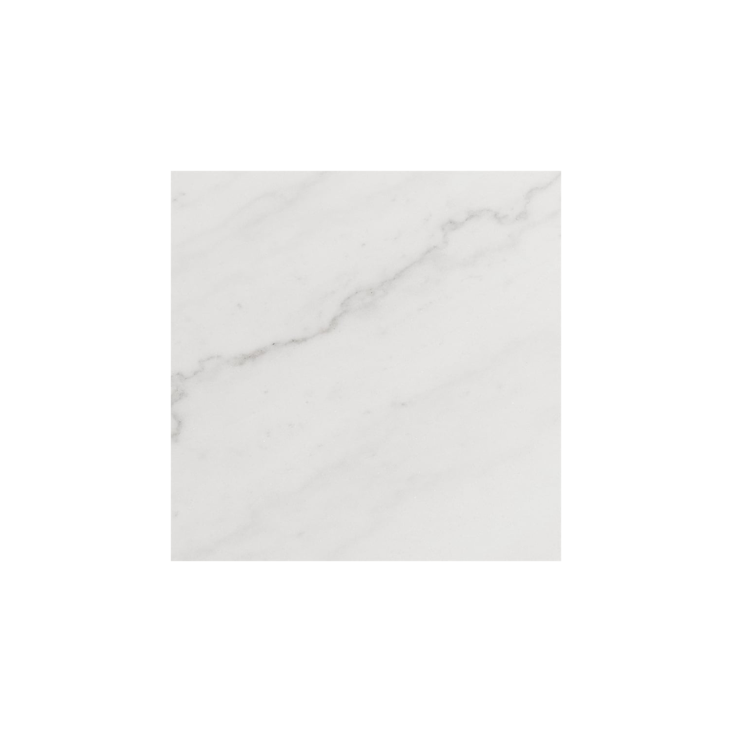 Table basse avec dessus en marbre blanc Lena de Picket House Furnishings