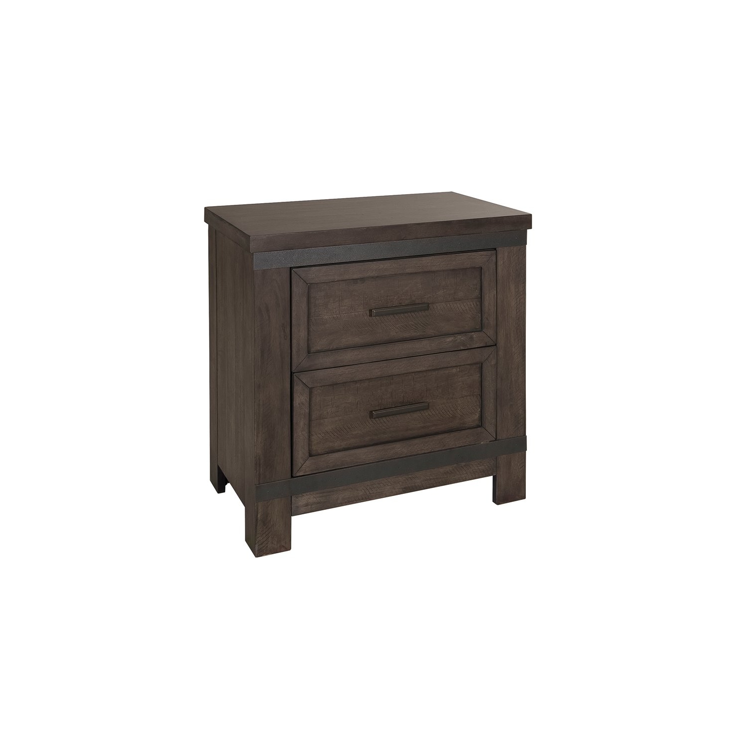 Thornwood Hills Dark Gray Night Stand