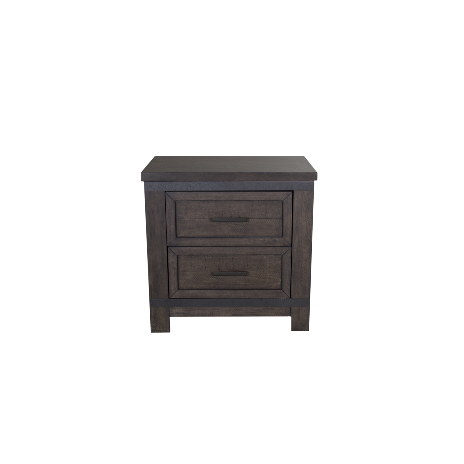 Thornwood Hills Dark Gray Night Stand
