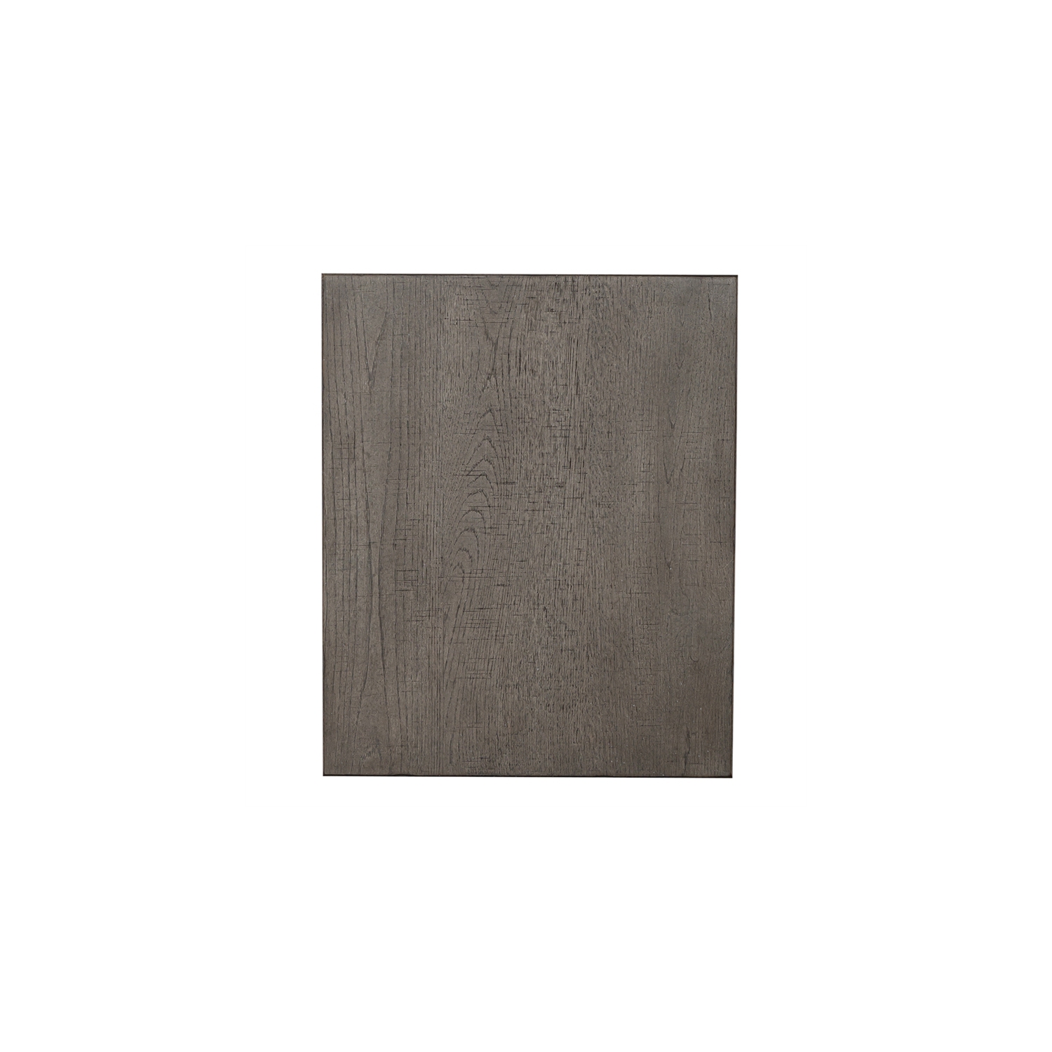 Modern Farmhouse Dark Gray Drawer Chair Side Table