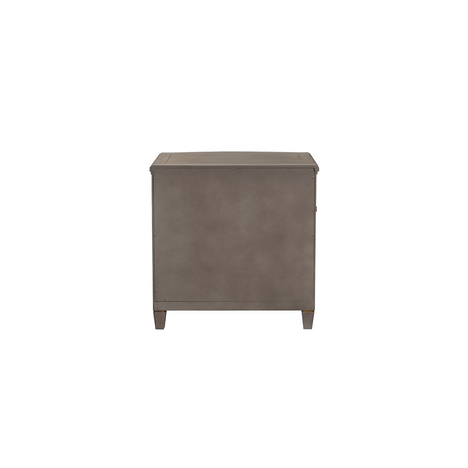 Jennifer Taylor Home Dauphin Gold Accent End Table Grey Cashmere