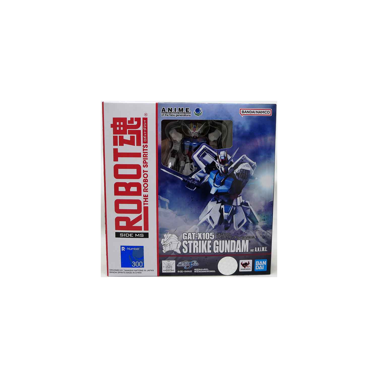Figurine d’action de 6 po Universe robot Spirits de GUNDAM - GAT-X105 Strike Gundam ver. A.N.I.M.E.