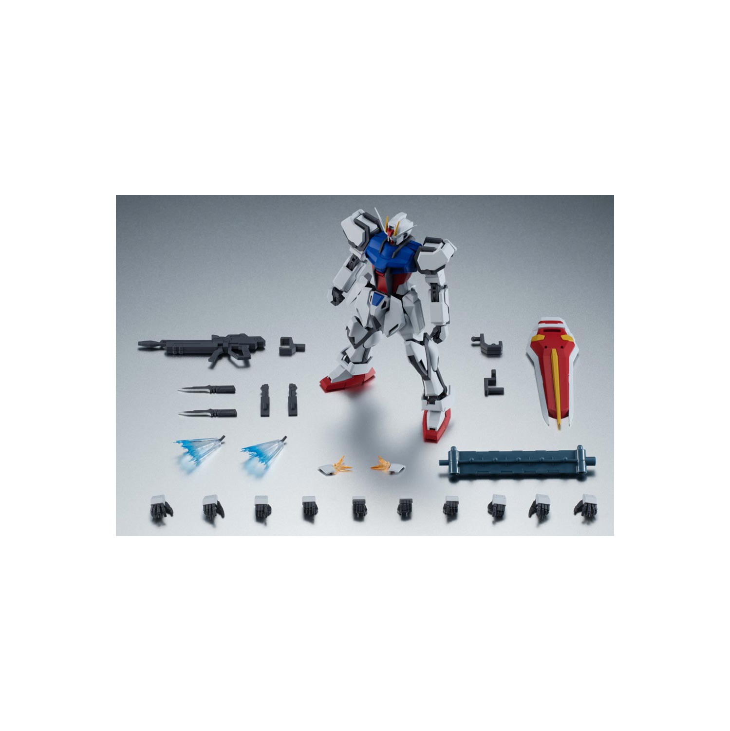 Figurine d’action de 6 po Universe robot Spirits de GUNDAM - GAT-X105 Strike Gundam ver. A.N.I.M.E.