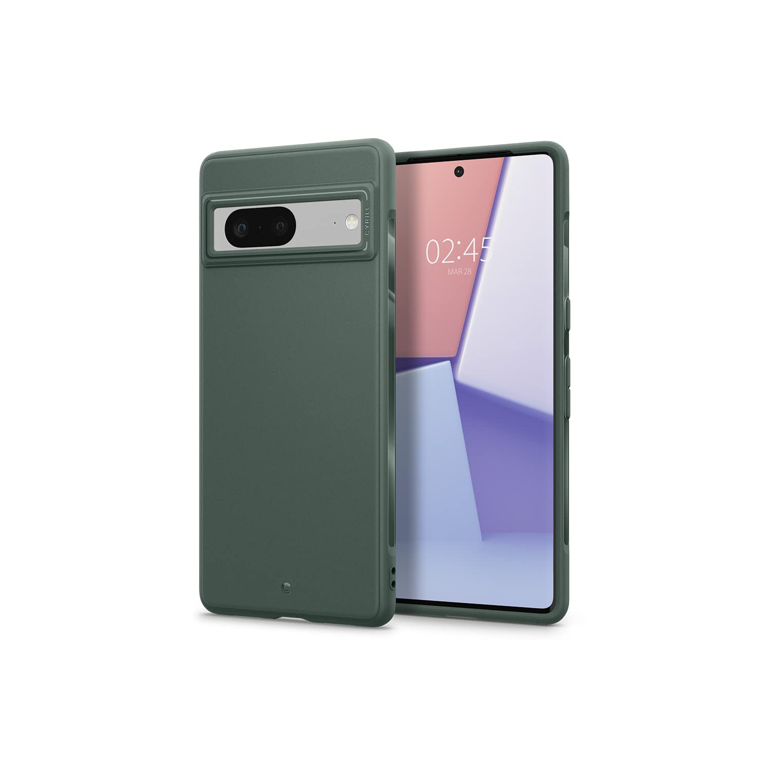 Google Pixel 7 Case 5G, Flexible Protective TPU with Smooth Matte Finish and Full Body Protection - Kale