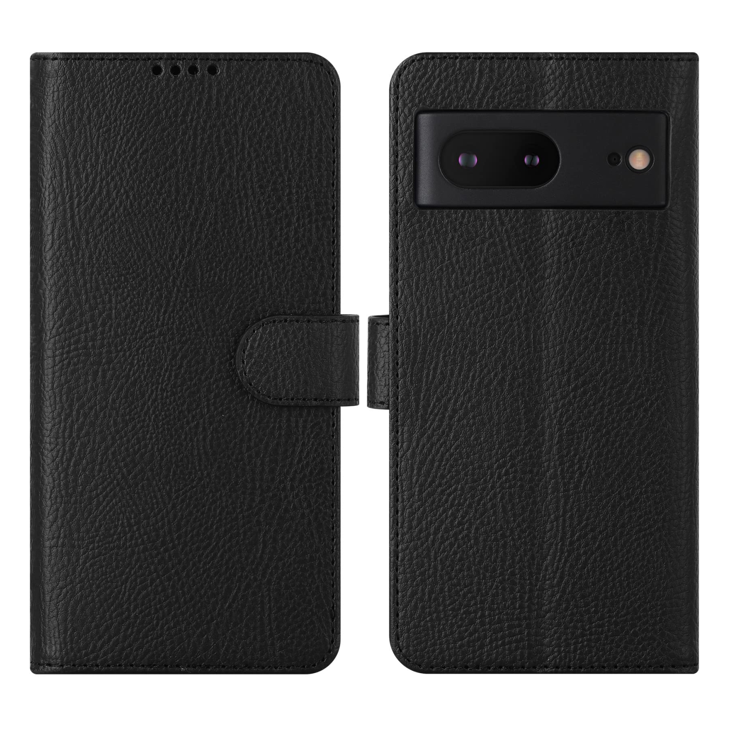 Google Pixel 7 Case Leather, Pixel 7 Wallet Case, Card Slot Magnetic Closure RFID Blocking Flip Case for Google Pixel 7 2022