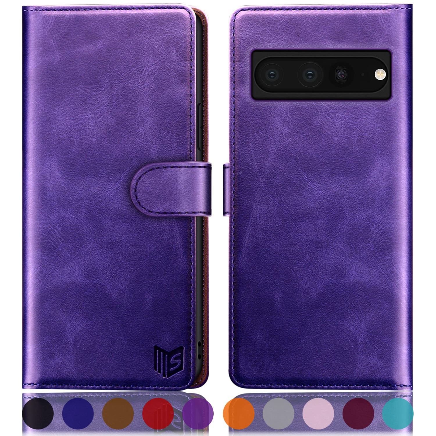 for Google Pixel 7 Pro 5G Wallet case with RFID Blocking Credit Card Holder,Flip Book PU Leather Protective Cover Women Men for Pixel 7 Pro Phone