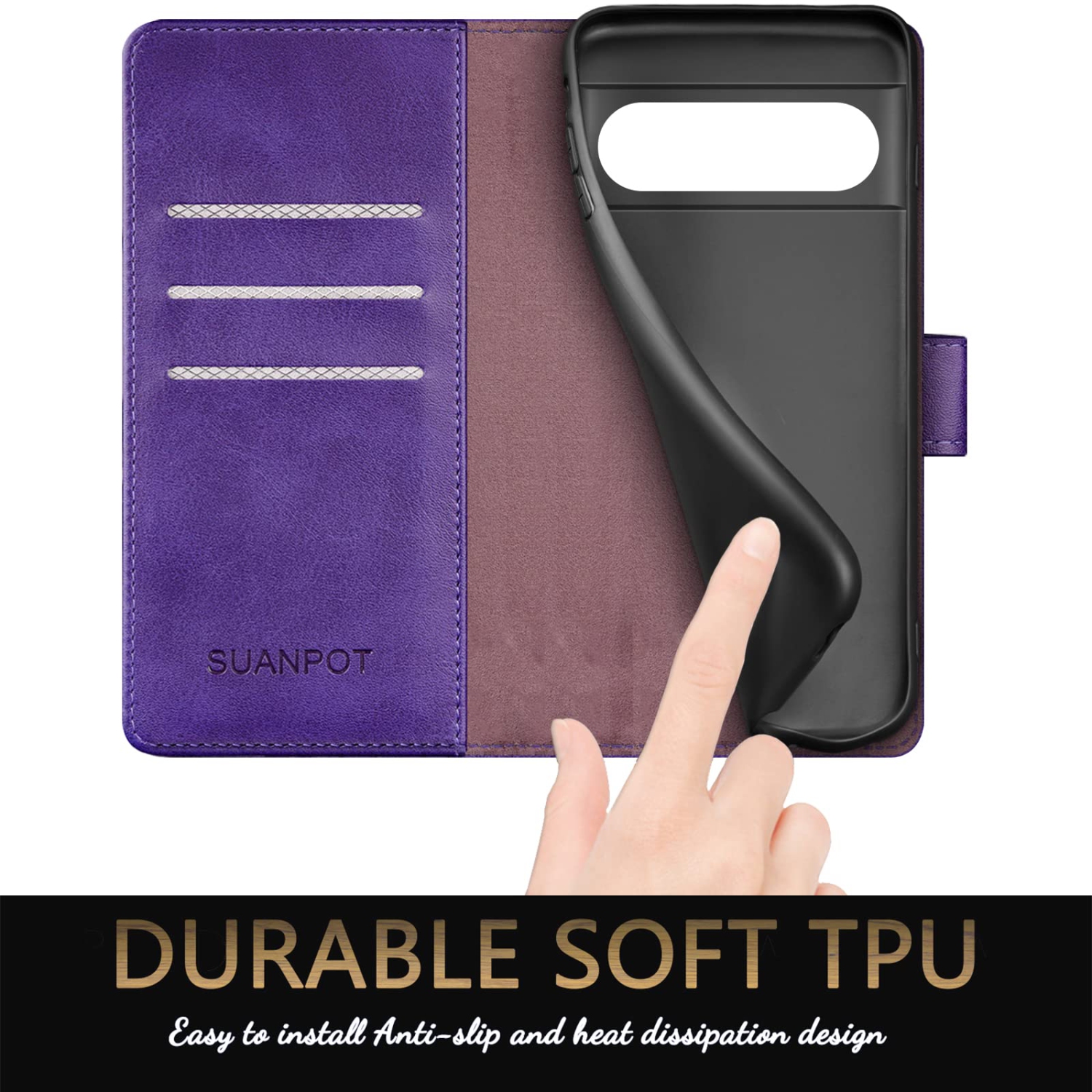 for Google Pixel 7 Pro 5G Wallet case with RFID Blocking Credit Card Holder,Flip Book PU Leather Protective Cover Women Men for Pixel 7 Pro Phone