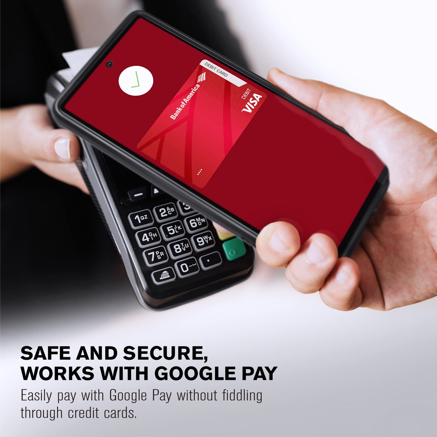 vCommute Wallet Case Compatible with Google Pixel 7 Pro, (Military Grade Drop Protection) Flip Leather Cover Card Slot Holder with Kickstand - Space