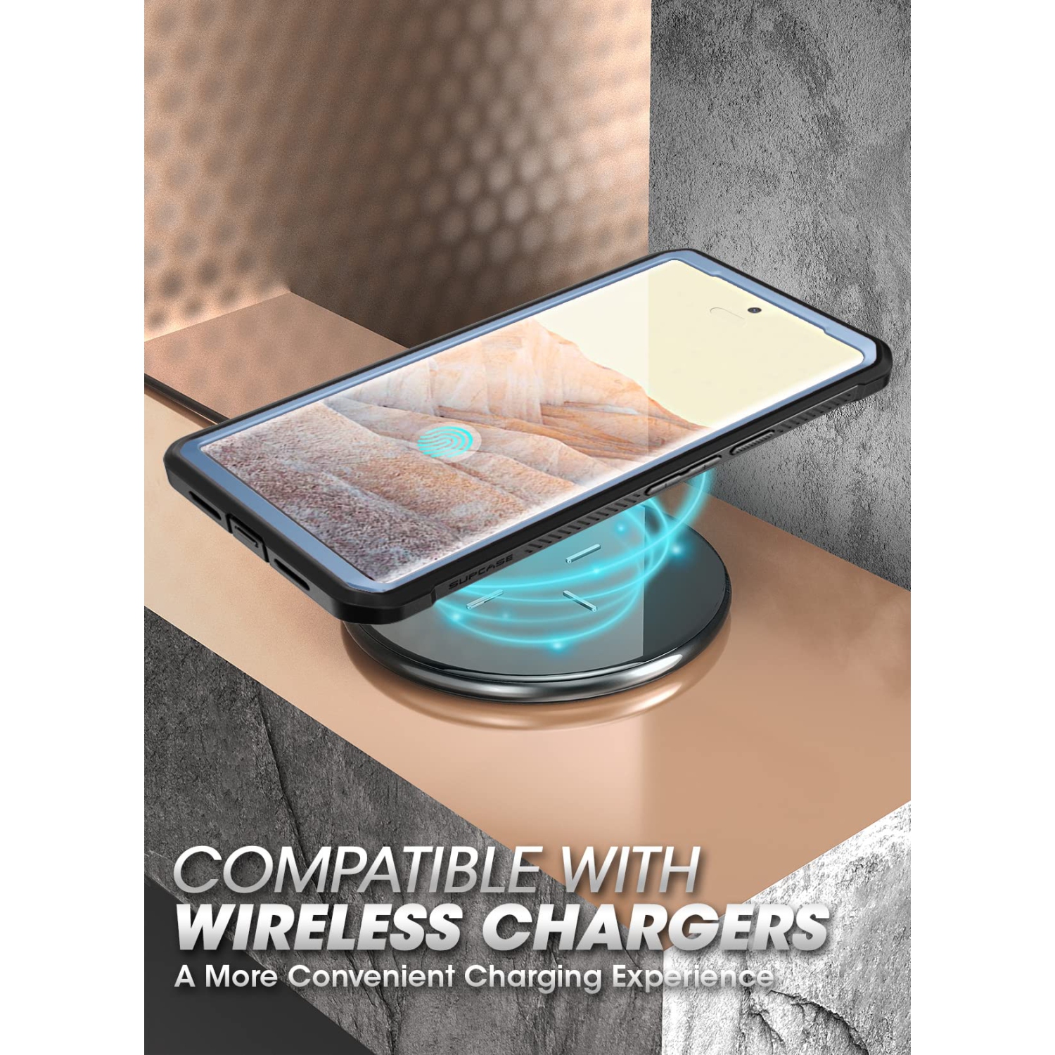 SUPCASE Unicorn Beetle Pro Series Case for Google Pixel 7 Pro, Full-Body Rugged Belt-Clip & Kickstand Case with Built-in Screen Protector (Tilt)