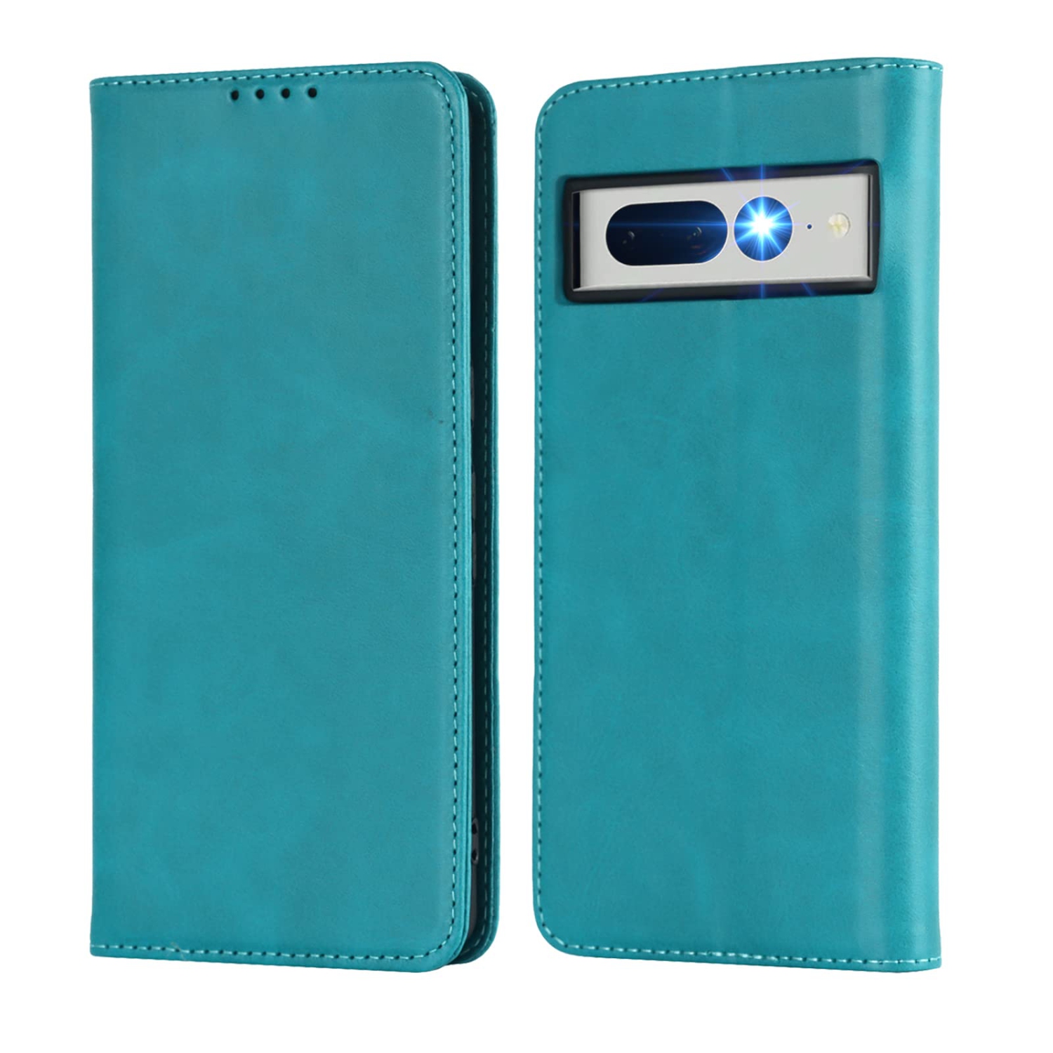 Google Pixel 7 pro case Wallet-PU Leather with Card Holder-Strong Magnetic case for Women and Men- Google Pixel 7 pro Flip étui de portefeuille