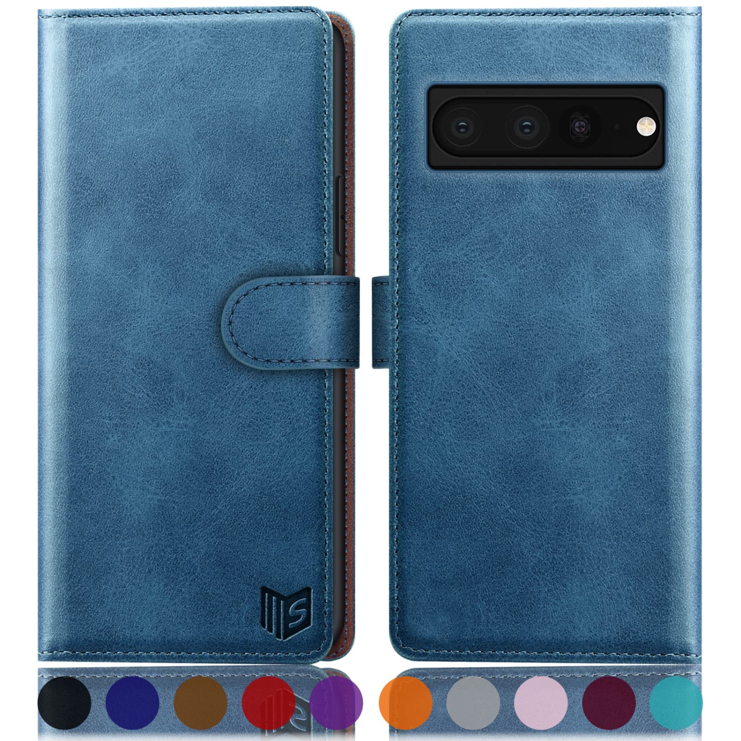 for Google Pixel 7 Pro 5G Wallet case with RFID Blocking Credit Card Holder,Flip Book PU Leather Protective Cover Women Men for Pixel 7 Pro Phone