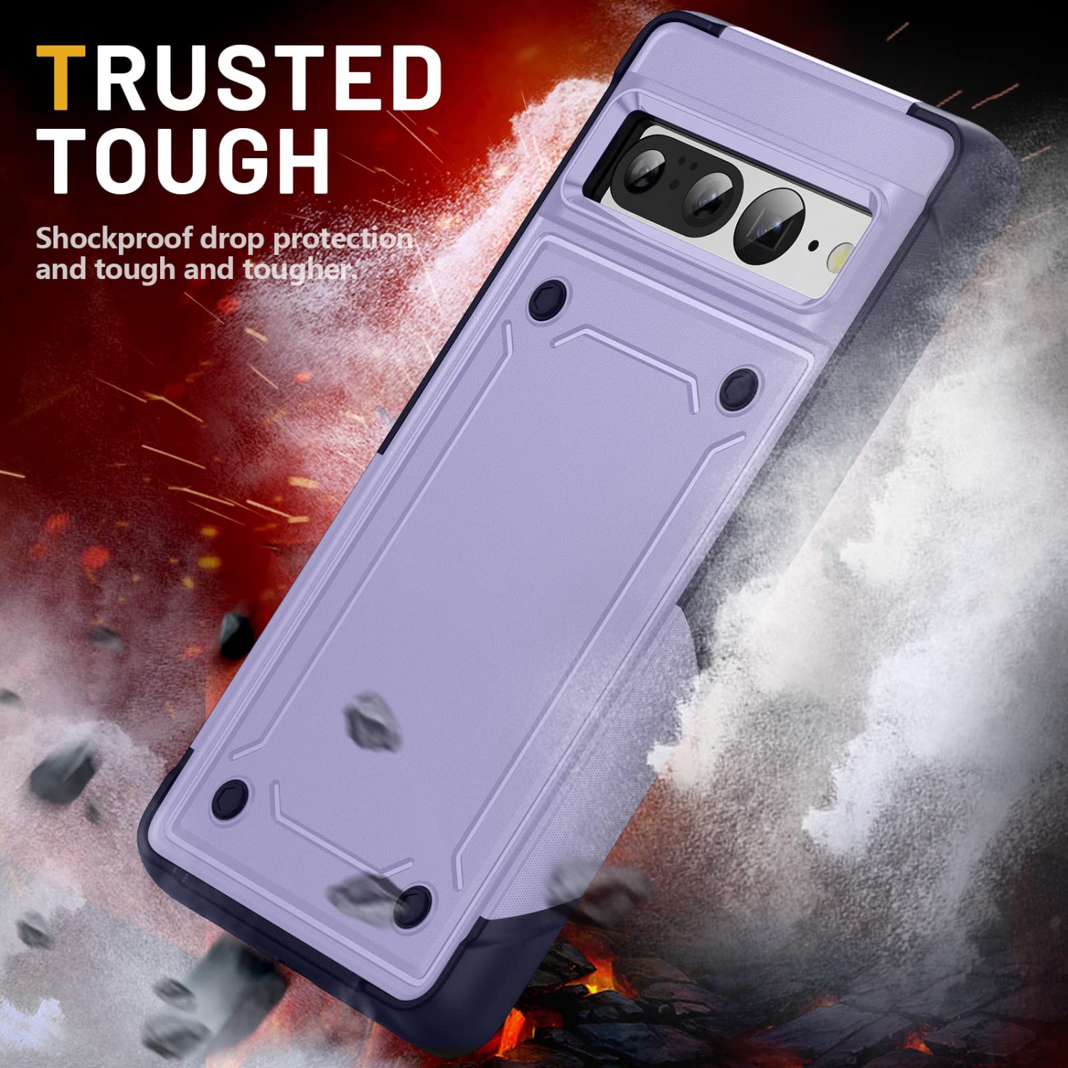 for Google Pixel 7 Pro case,Pixel 7 Pro Phone case,Heavy Duty Protection Dual Layer Military Grade Drop Proof Cover Hard Shell Sturdy Durable Phone