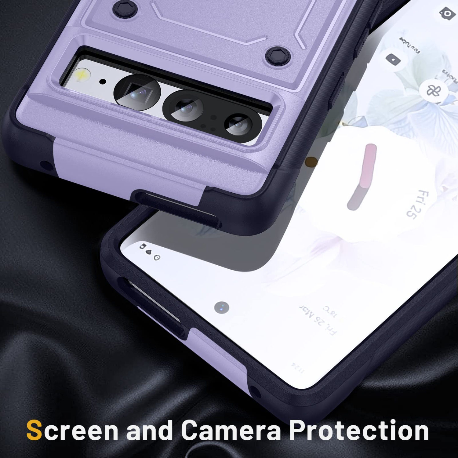 for Google Pixel 7 Pro case,Pixel 7 Pro Phone case,Heavy Duty Protection Dual Layer Military Grade Drop Proof Cover Hard Shell Sturdy Durable Phone