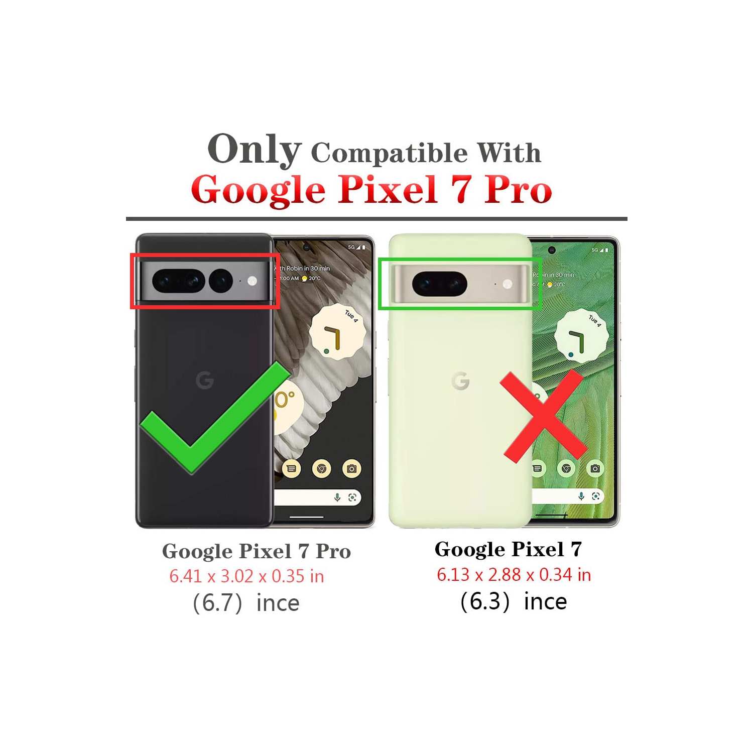 for Google Pixel 7 Pro Case, Pixel 7 Pro Case, Military Grade Protective Cases with Ring for Google Pixel 7 Pro