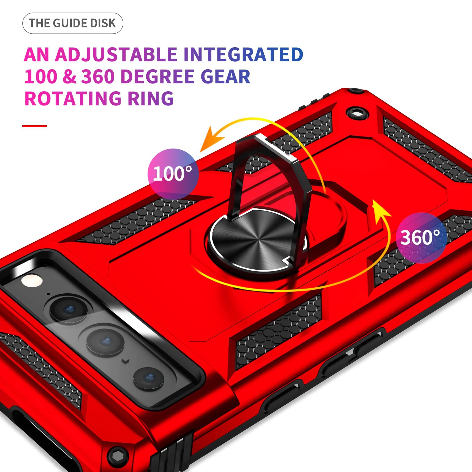 for Google Pixel 7 Pro Case, Pixel 7 Pro Case, Military Grade Protective Cases with Ring for Google Pixel 7 Pro