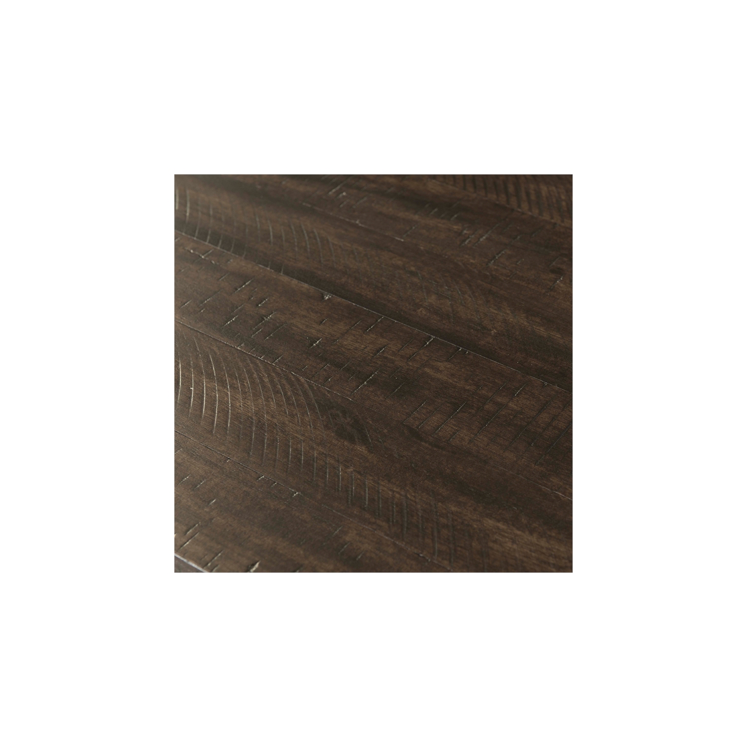 Bowery Hill Chair Side Table in Brown