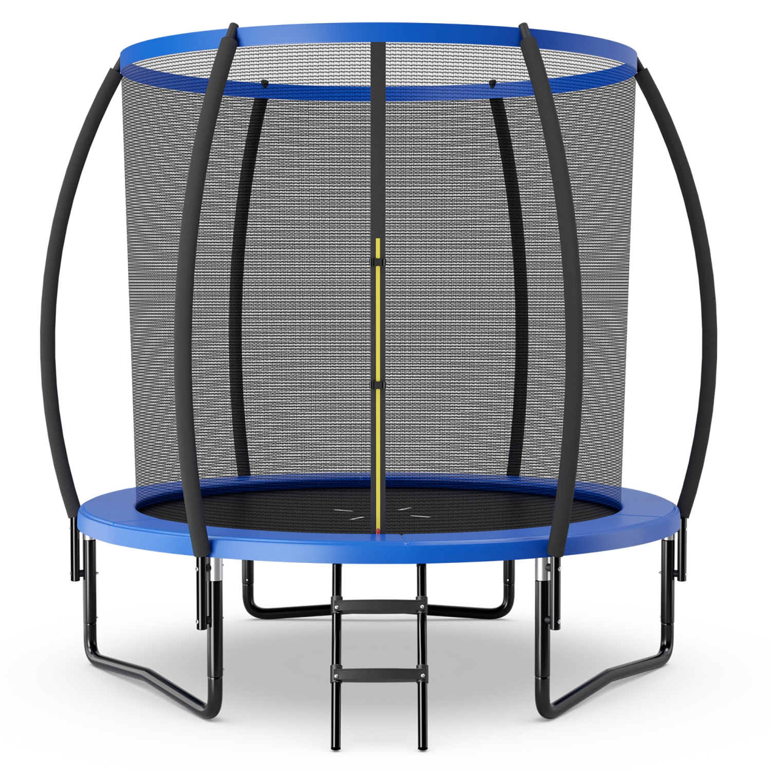 Gymax 8FT Recreational Trampoline w/ Ladder Enclosure Net Safety Pad Outdoor