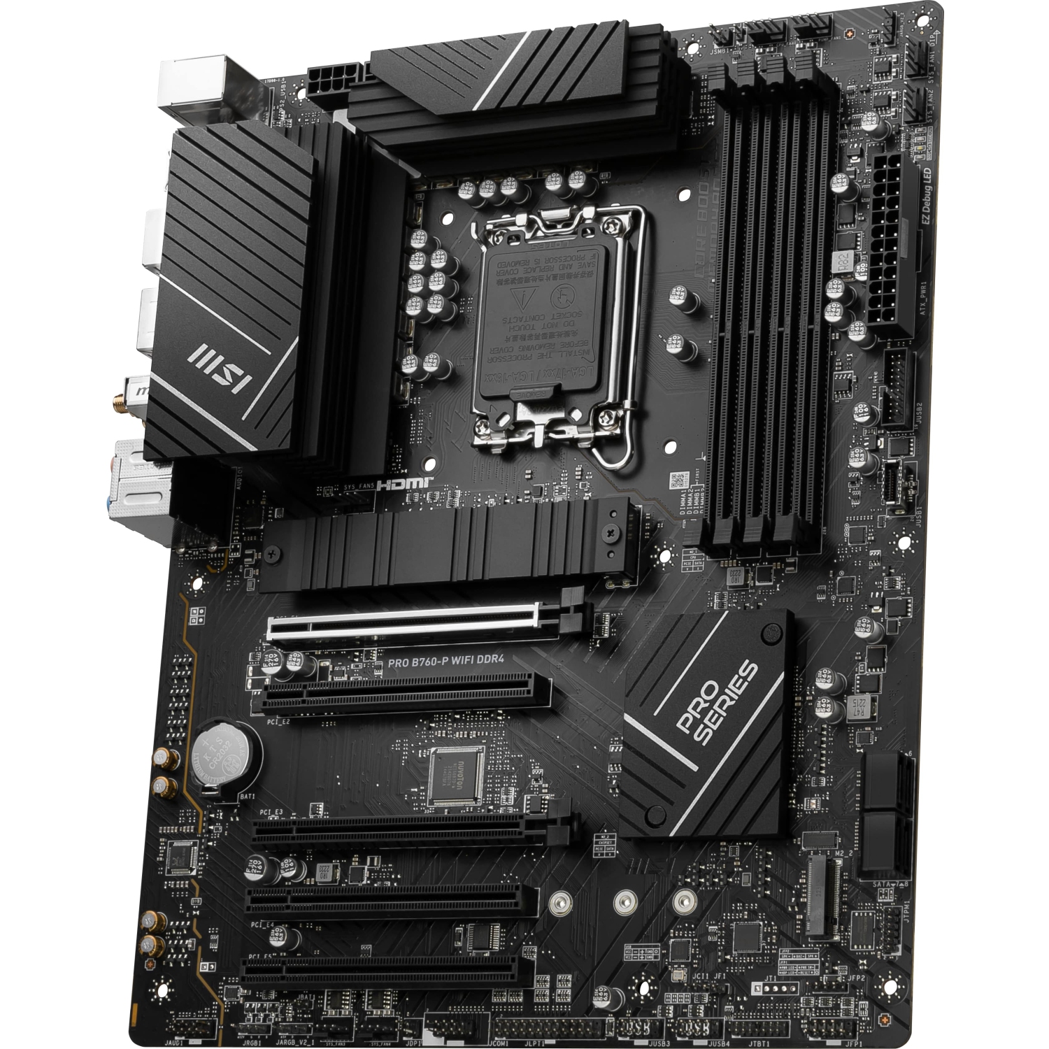 MSI PRO B760-P WiFi DDR4 ProSeries Motherboard