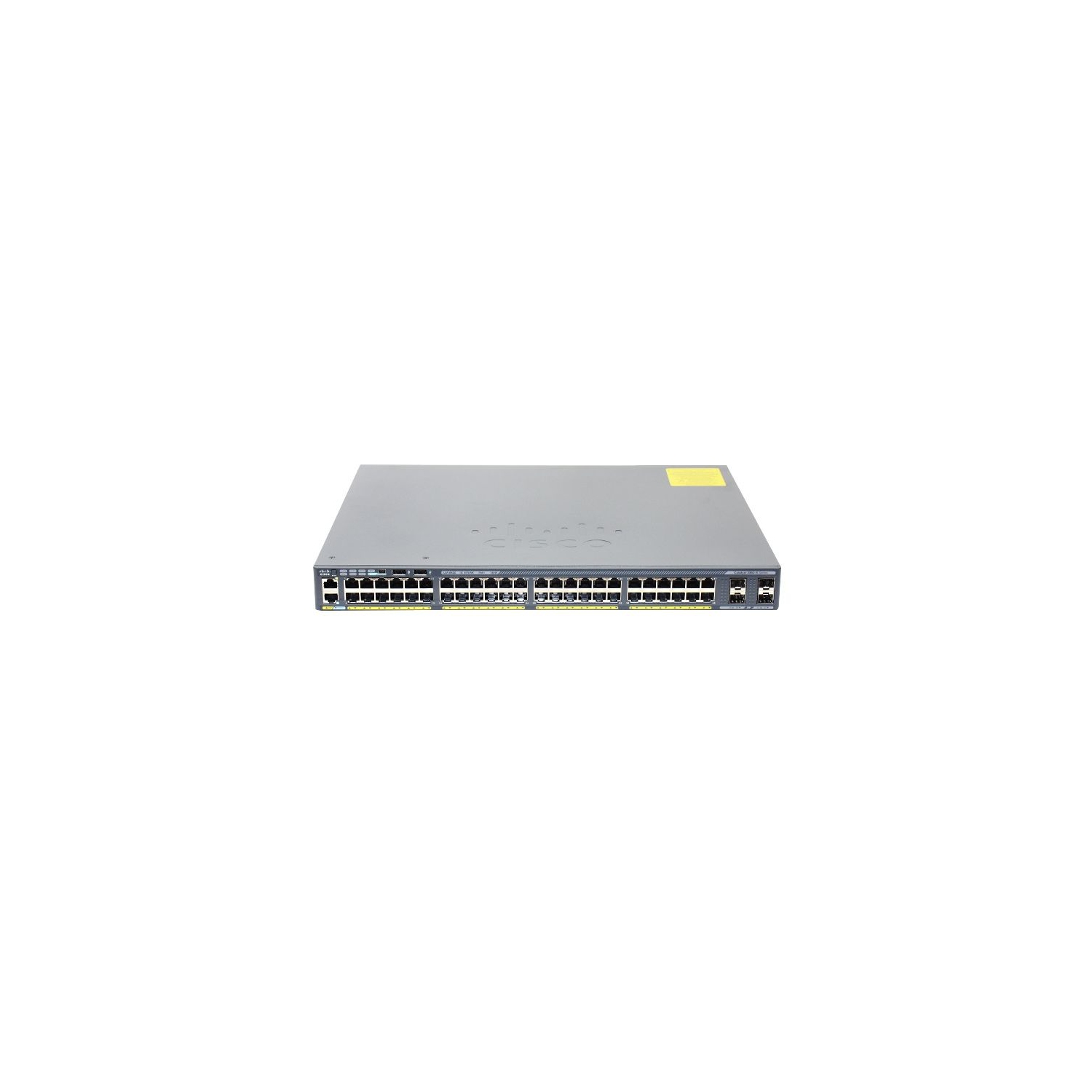 Cisco Catalyst 2960X-48FPS-L - Switch - managed - 48 x 10/100/1000 + 4 x Gigabit SFP - desktop, rack-mountable - PoE+ (740 W) (WS-C2960X-48FPS-L)