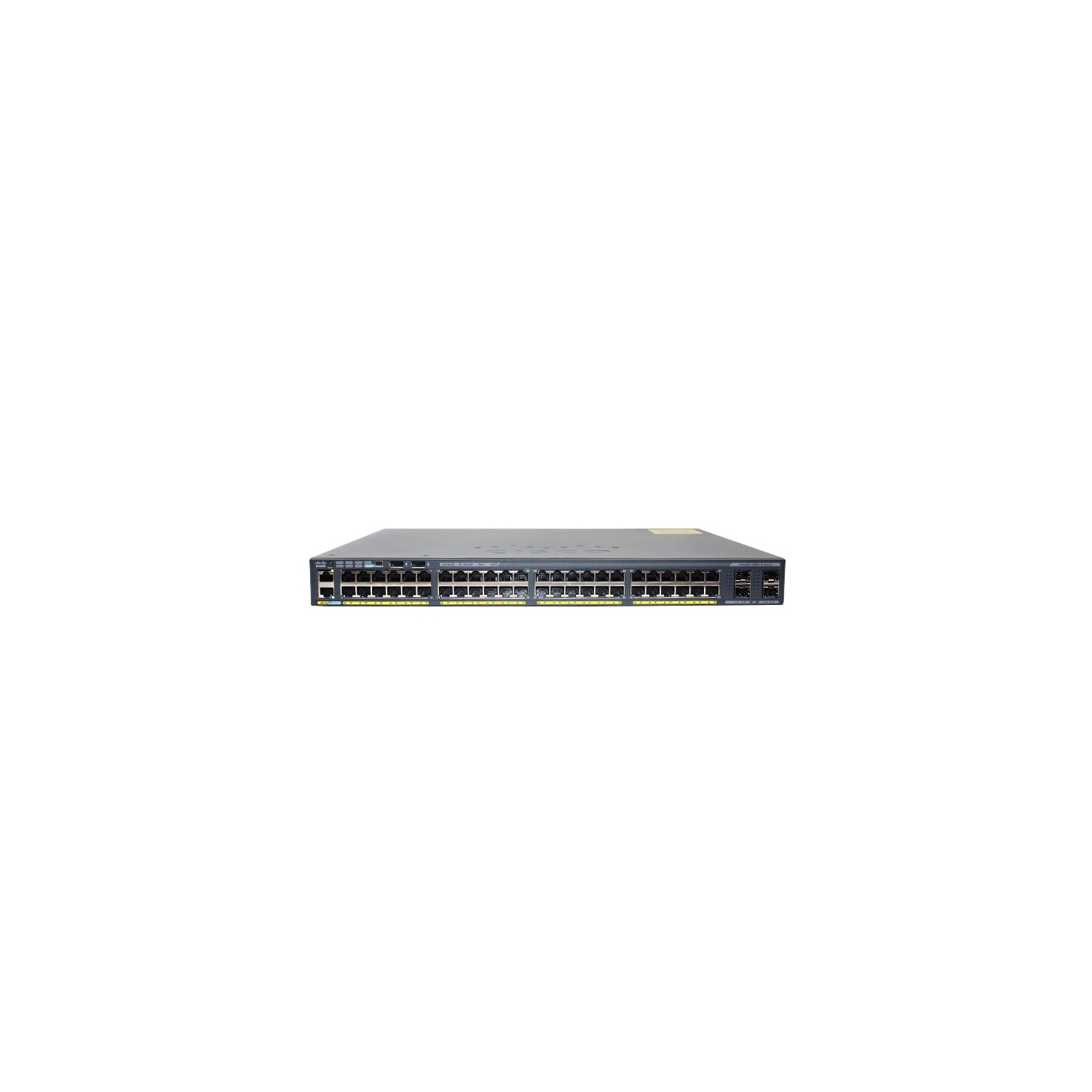Cisco Catalyst 2960X-48FPS-L - Switch - managed - 48 x 10/100/1000 + 4 x Gigabit SFP - desktop, rack-mountable - PoE+ (740 W) (WS-C2960X-48FPS-L)