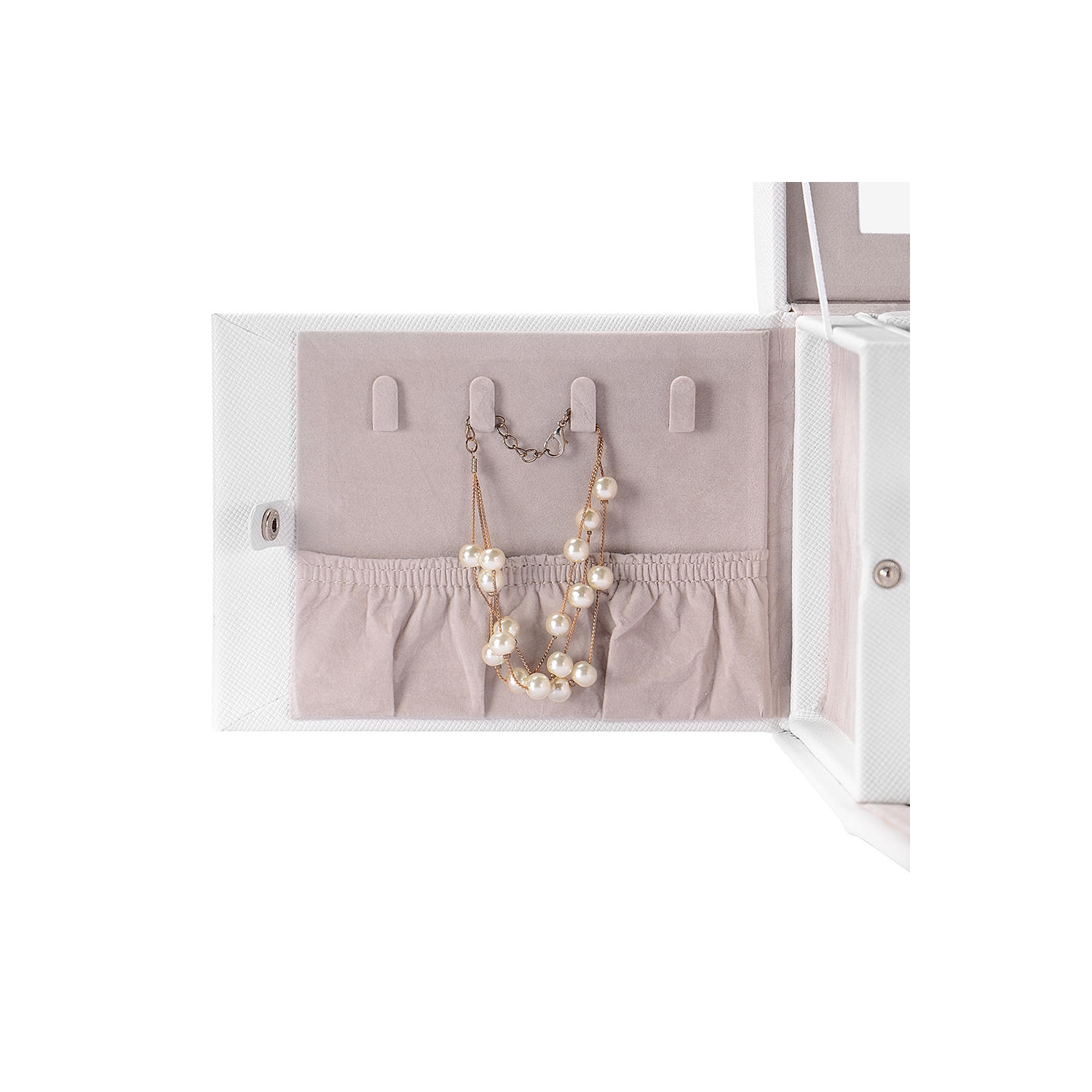 Boîtes à bijoux multicouches, organisateur de bijoux en similicuir étui cadeau vintage pour bagues boucles d'oreilles colliers stockage