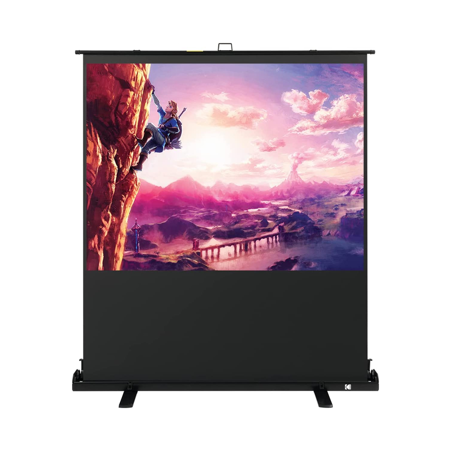 Kodak – Écran de projecteur portatif de 80 po avec support et étui de transport