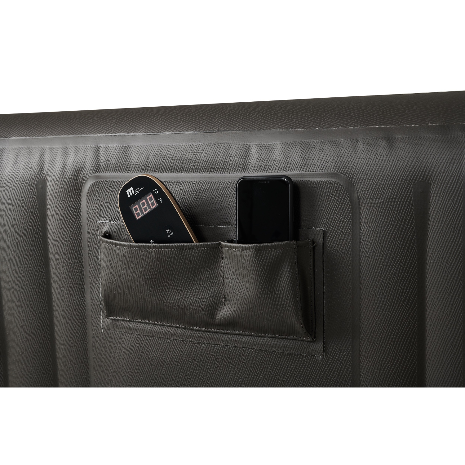 Vito, Square, Hot Tub & Spa, Auto Inflation, Uvc & Ozone Sanitization, 132 Air Bubble Surround System For 4+2 Persons