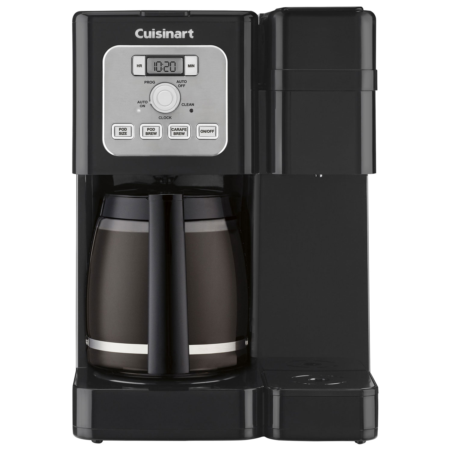 Cuisinart 12-Cup Automatic/Single Serve Coffee Maker (SS-12C) - Black