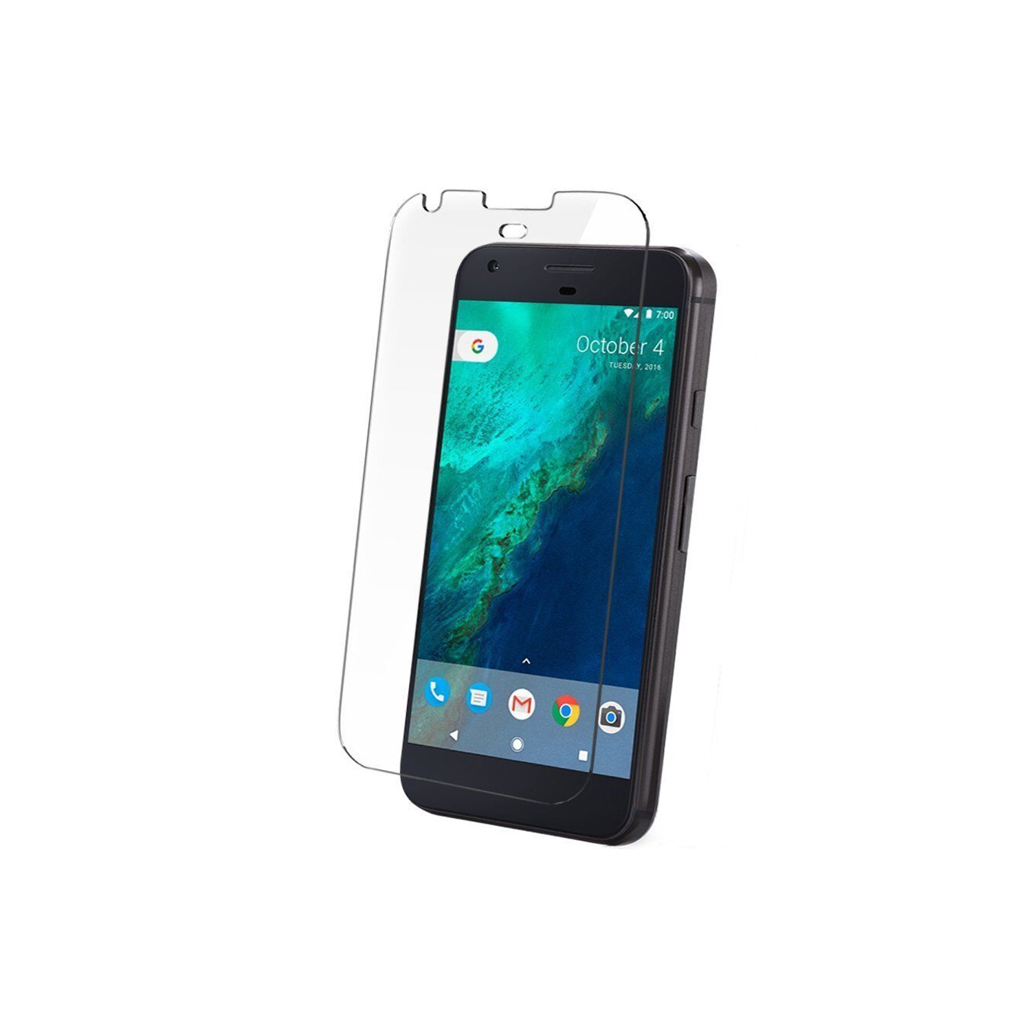 [PAQUET de 2] Protecteur d’écran en verre trempé pour Pixel XL de Google - compatible avec les étuis