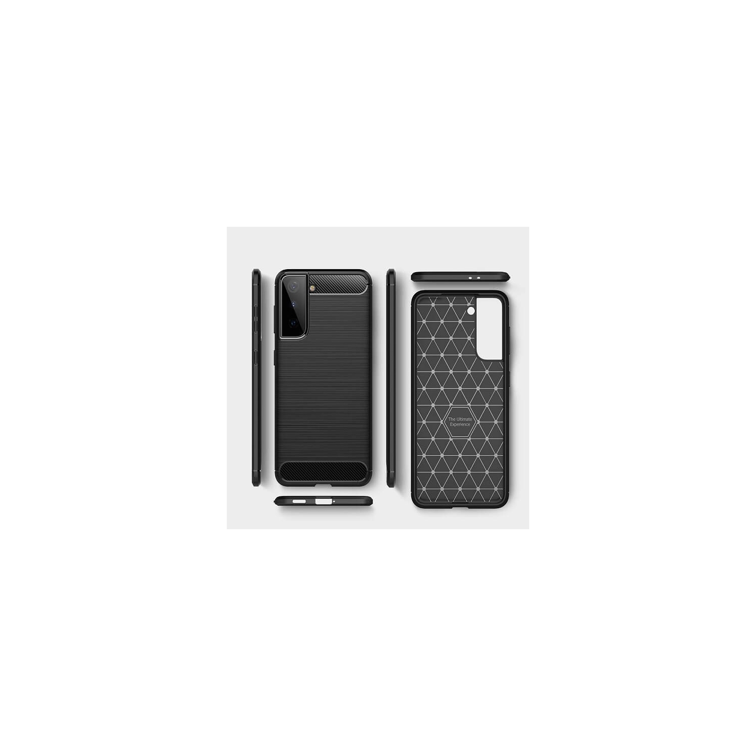 Samsung Galaxy S21 5G Case SuperShield Design Hard Back Heavy Duty Rugged Shockproof TPU Bumper Galaxy S21 Cover