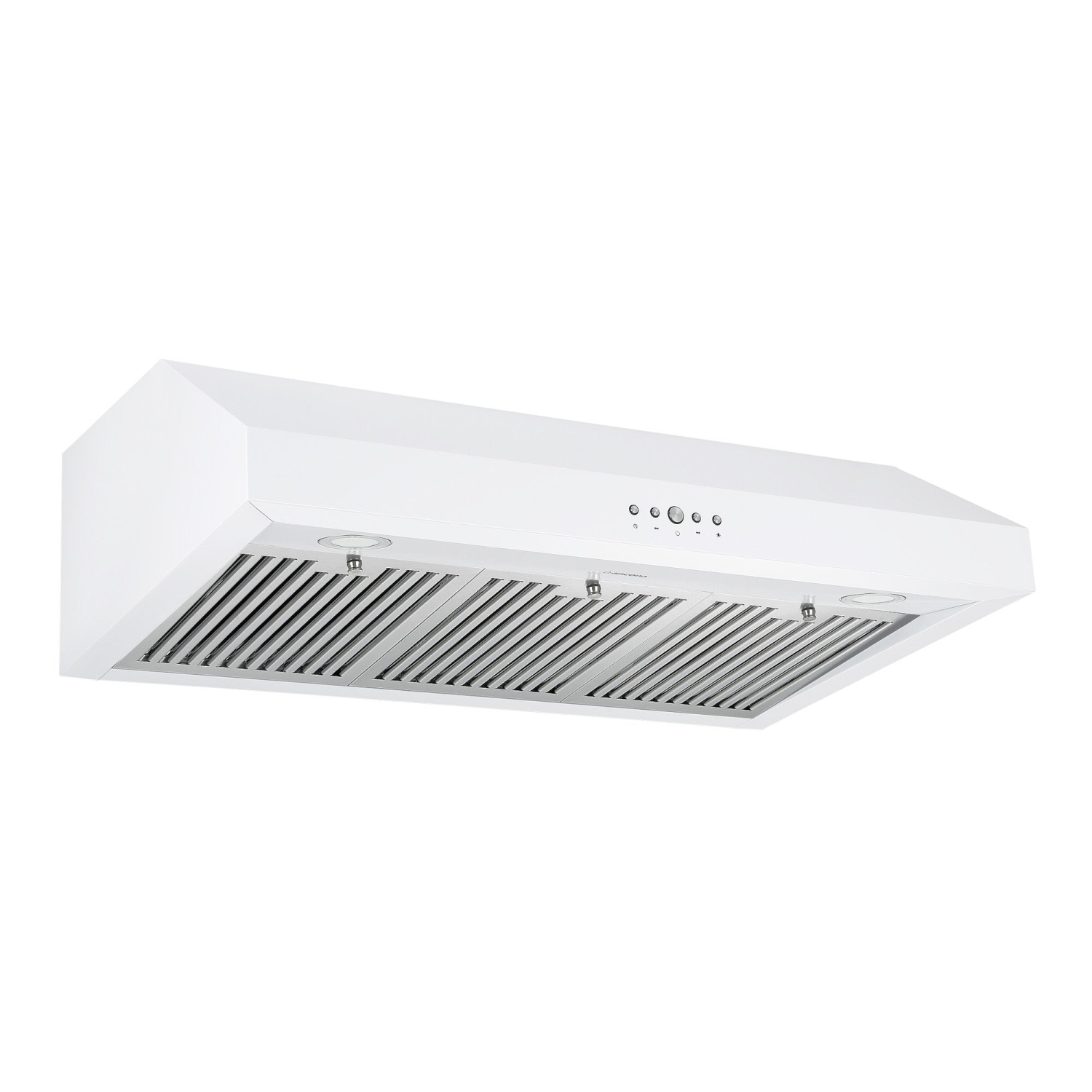 Ancona 36” 440 CFM Ducted Under Cabinet Range Hood in White