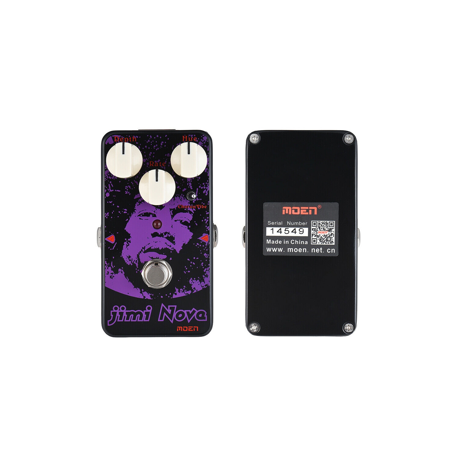 MOEN | AM-VB Jimi Nova | Vibe Vibrato or Chorus Hendrix Vibe Tones Guitar Effect