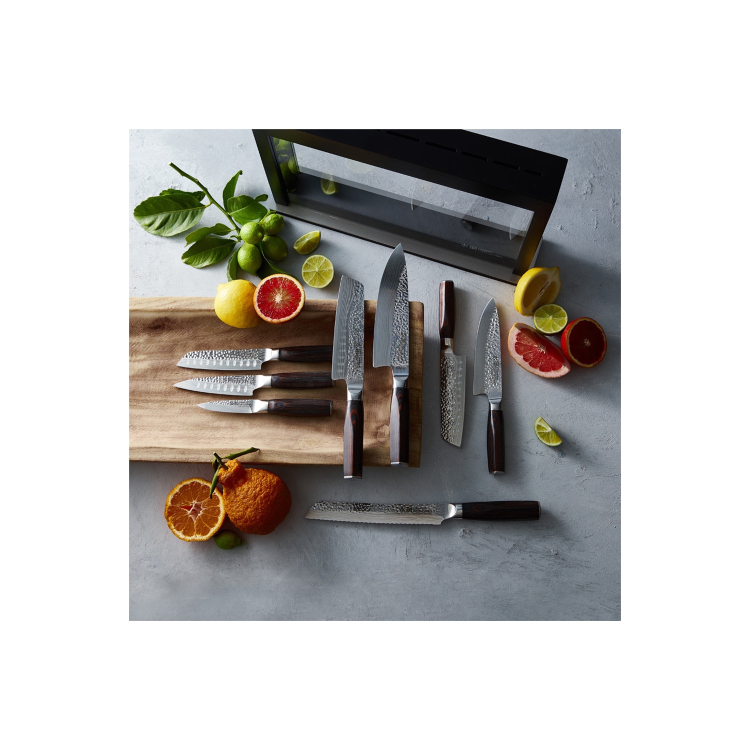 Damashiro® EMPEROR Hisa 9 Piece Knife Block