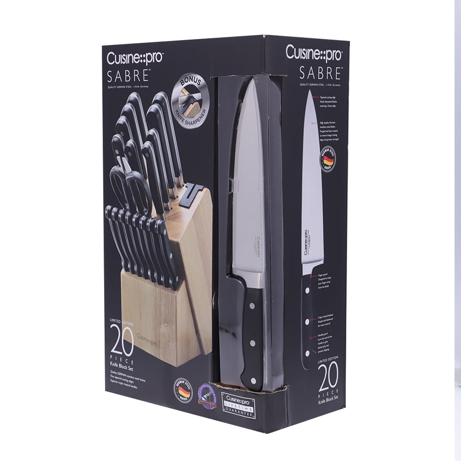 SABRE 20 Piece Knife Block