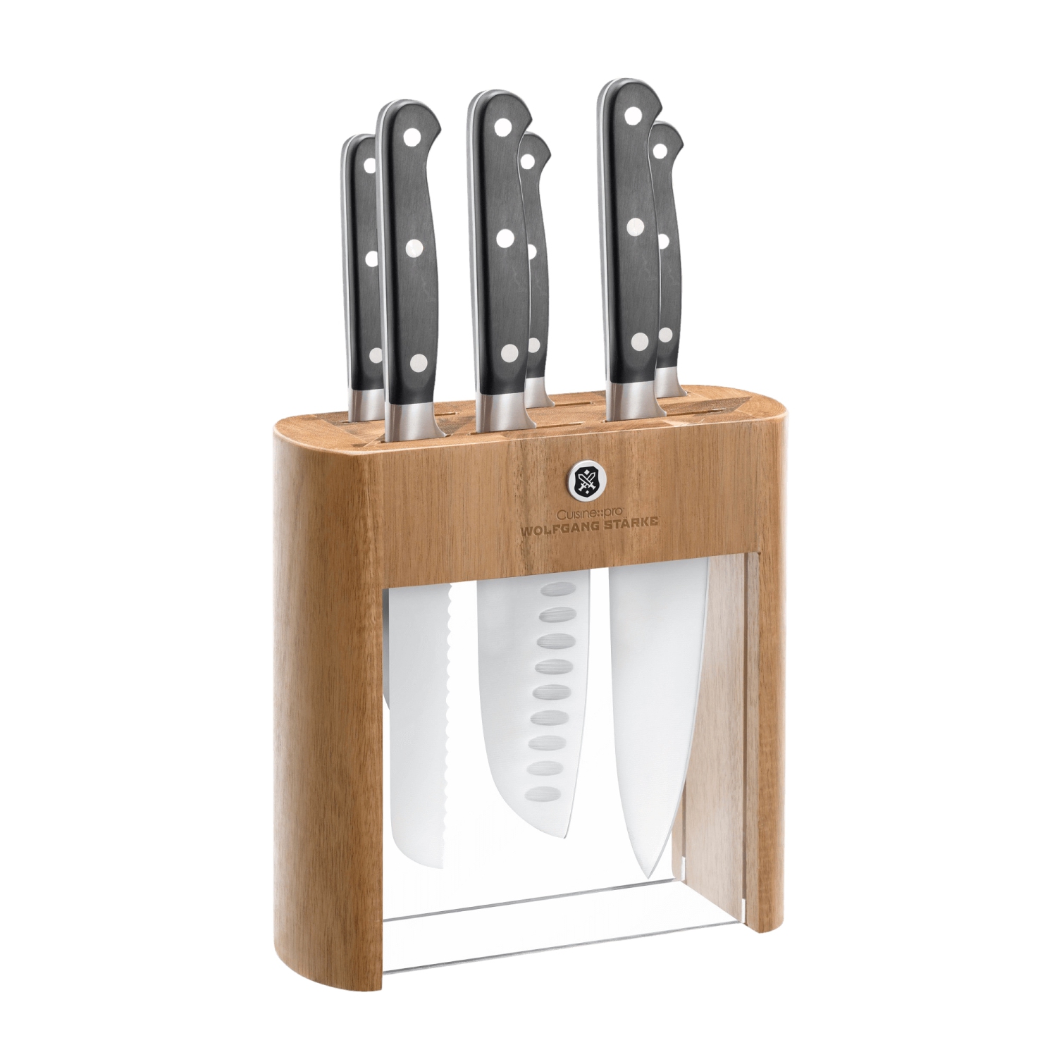 WOLFGANG STARKE™ Klar 7 Piece Knife Block