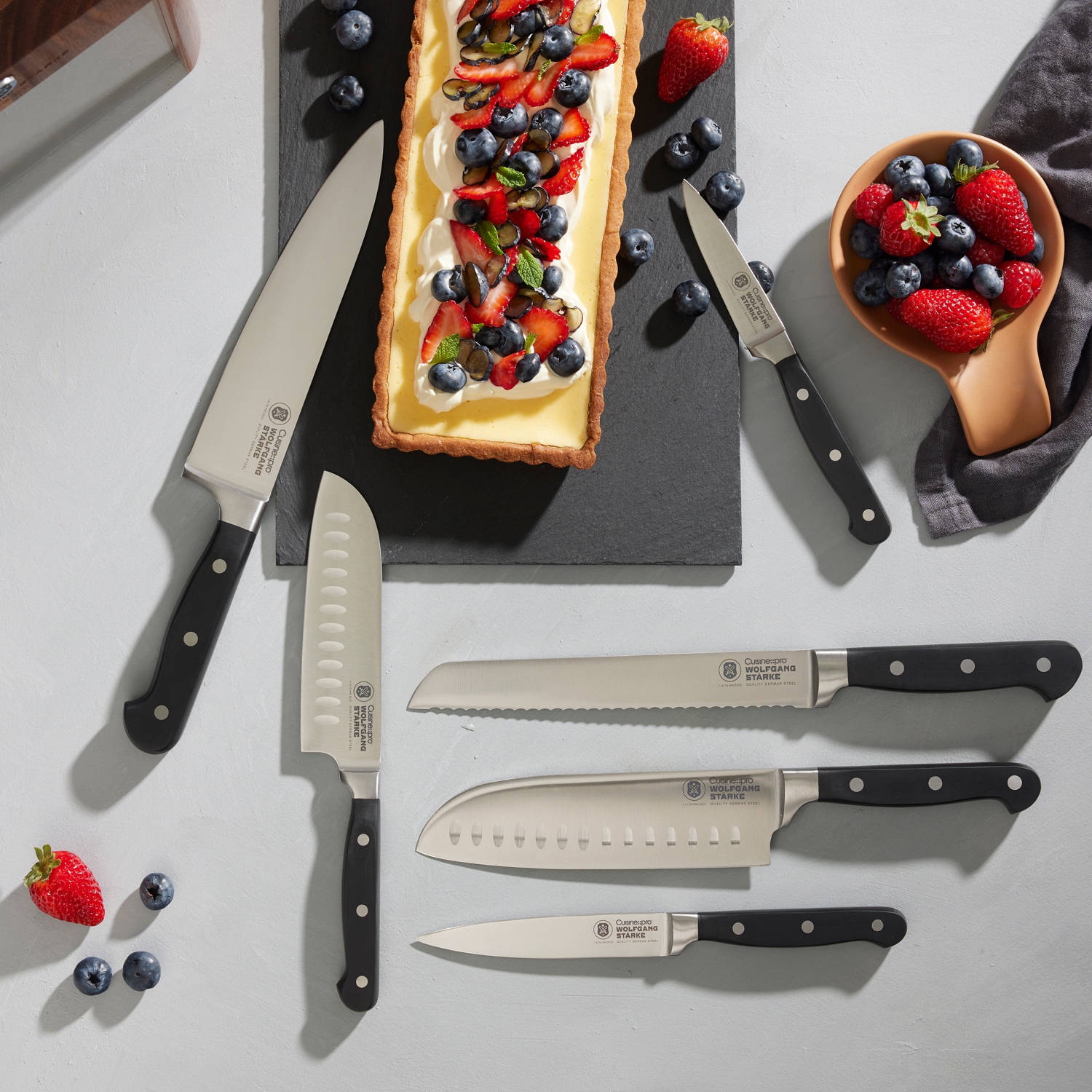 WOLFGANG STARKE™ Klar 7 Piece Knife Block