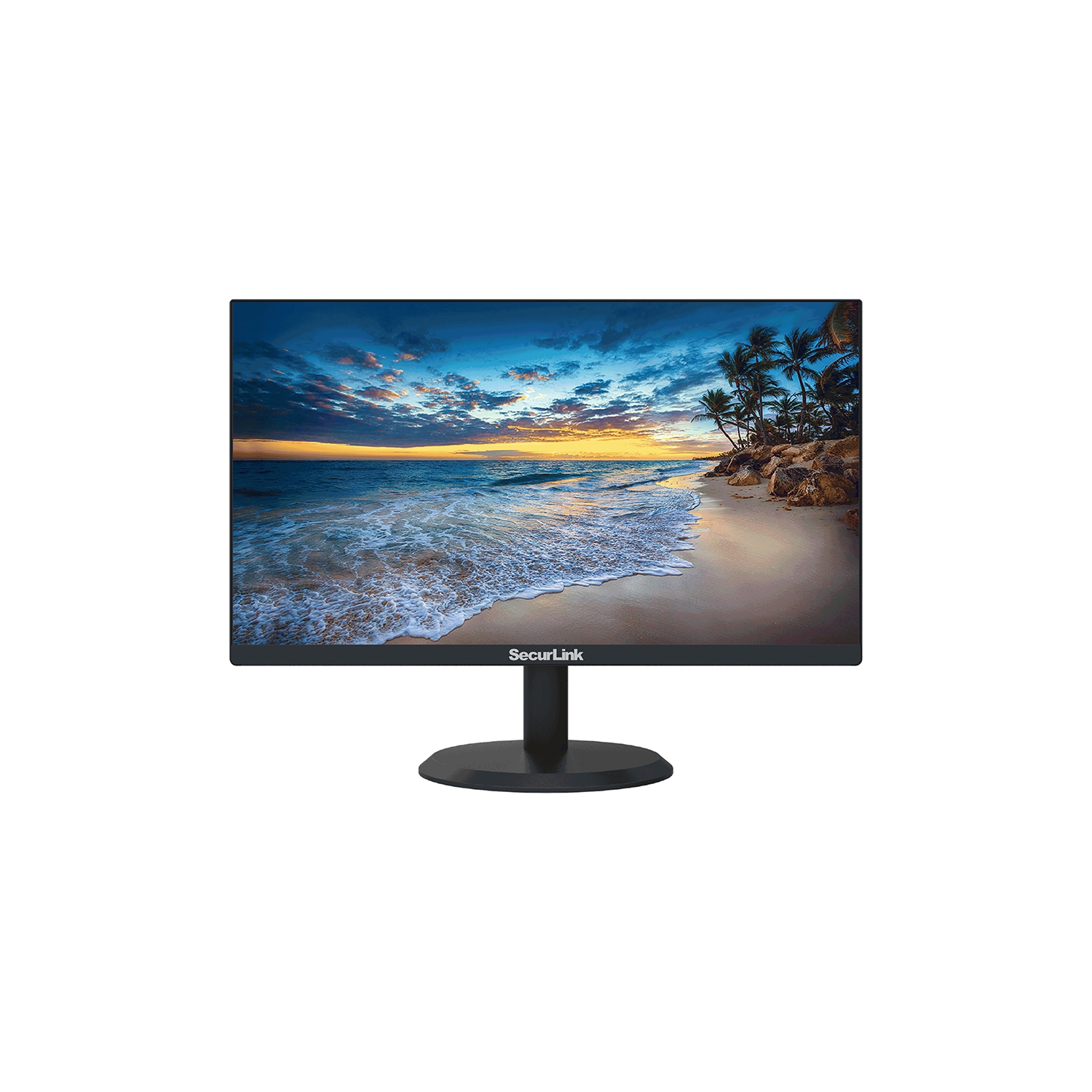 SecurLink 22" 1080p LED Monitor – 100Hz, 5ms, Built-in Speakers, 178° Wide View, 24/7 Surveillance Use