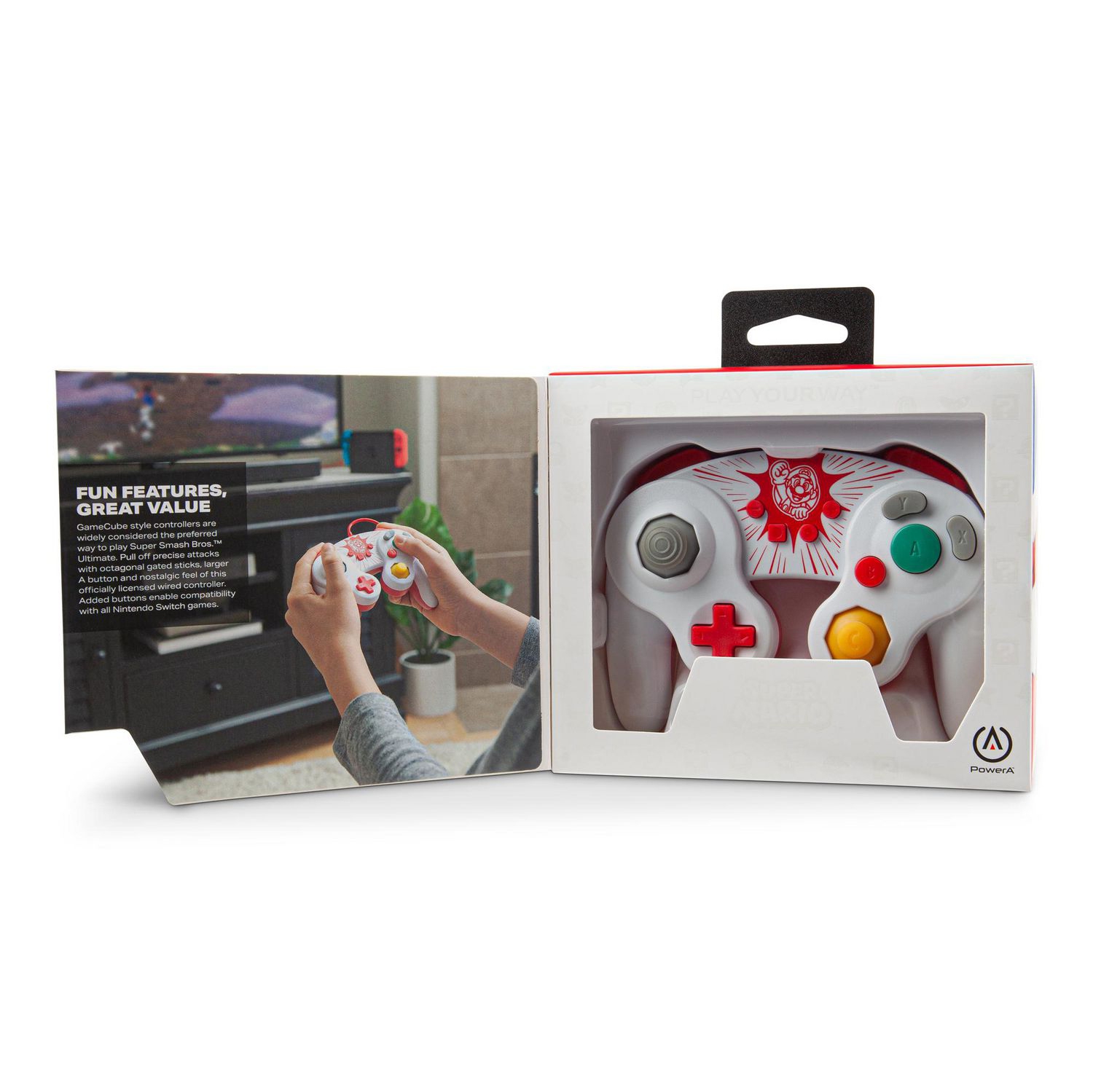 Super Smash Brothers Ultimate Wired Controller - Nintendo Switch