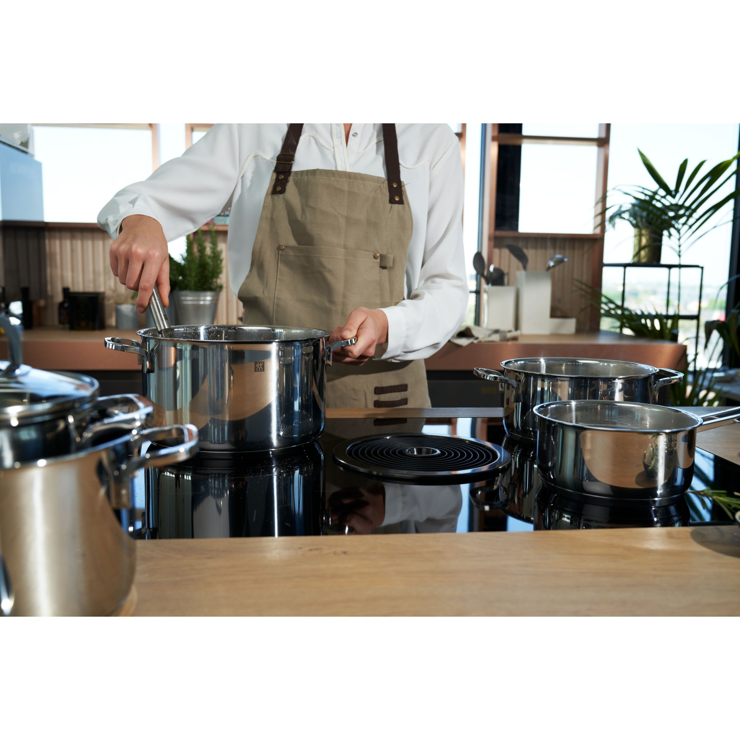 ZWILLING Quadro Pot Set 9 Piece, 18/10 Stainless Steel
