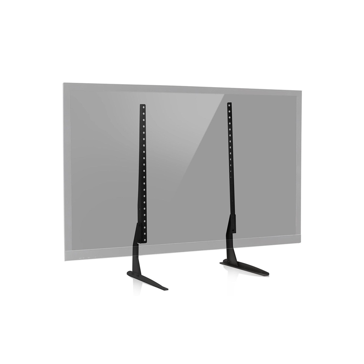 37"-65" TV Mounts Table Top TV Stand, Universal Tabletop TV Mount Bracket Base LED LCD Plasma Legs jusqu'à 77 Lbs